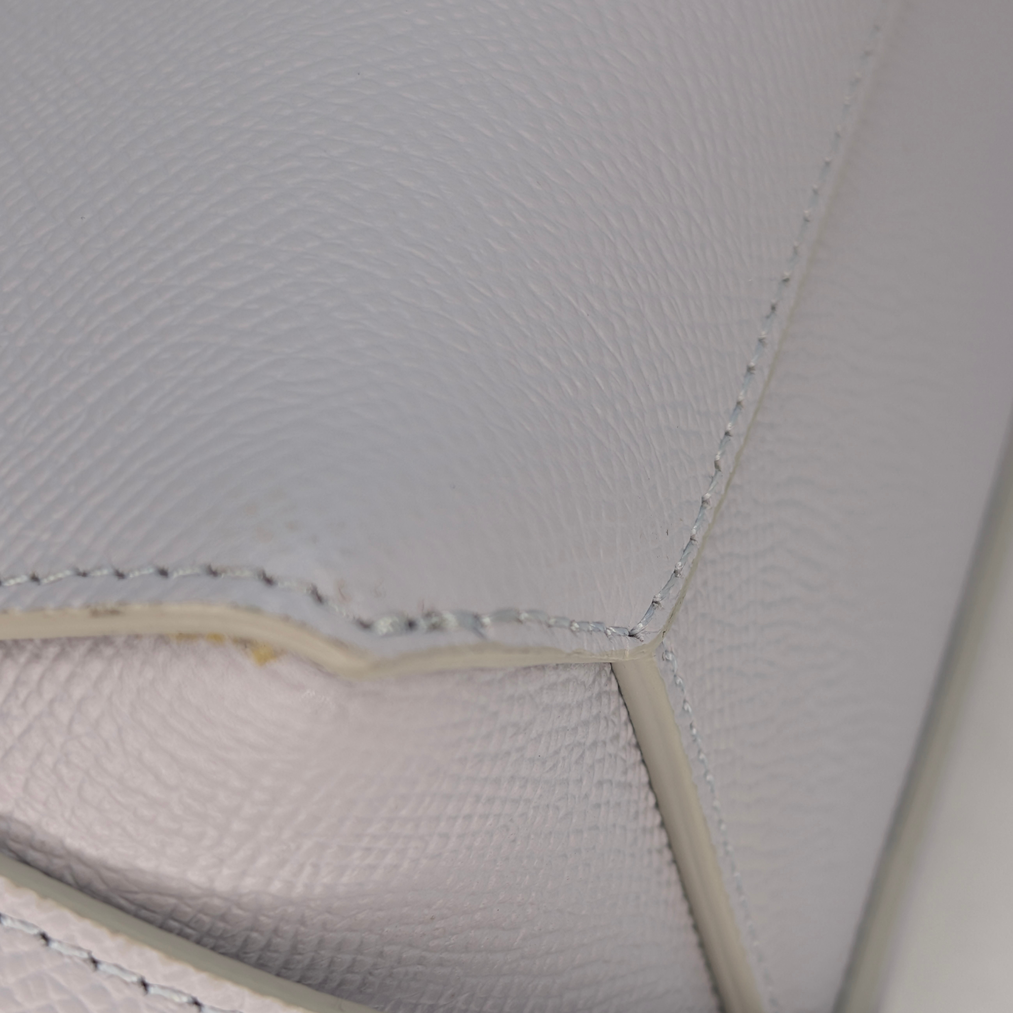 Celine Nano Grained Calfskin Belt Bag Pearl Blue