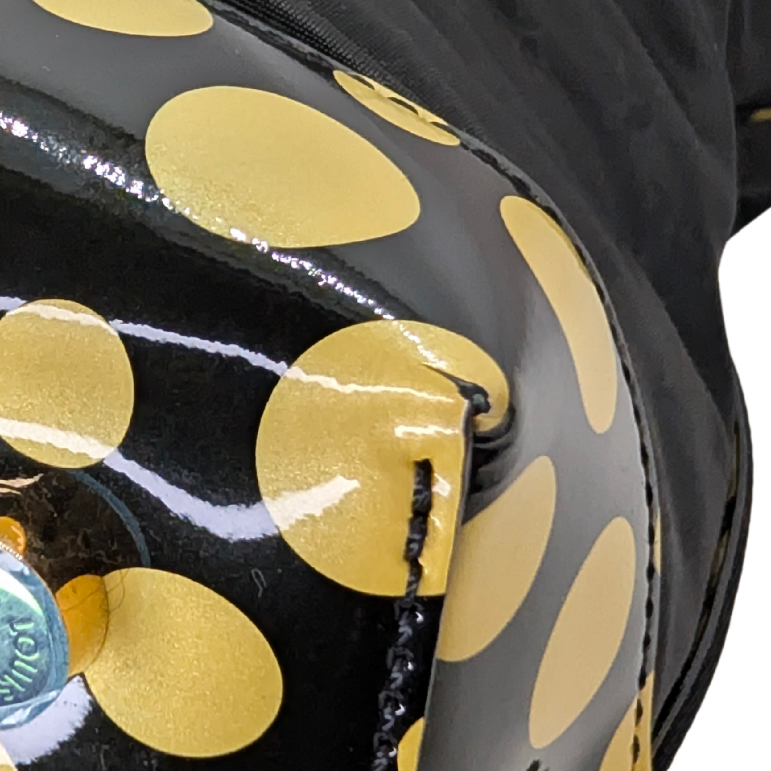 Louis Vuitton X Yayoi Kusama Monogram Nylon Infinity Dots Lockit Bag MM
