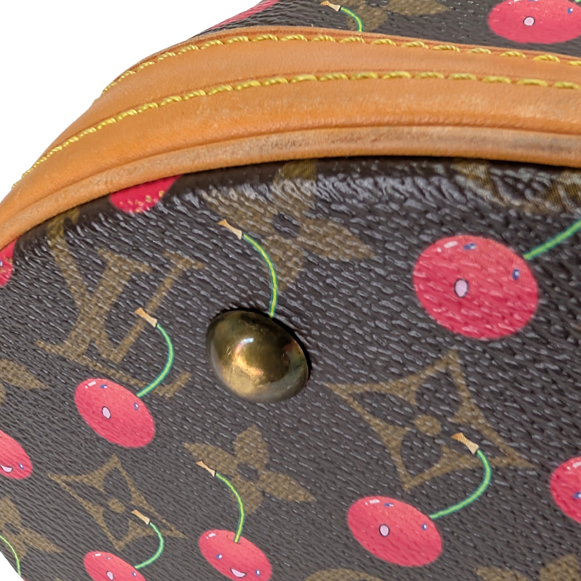 Louis Vuitton Cerises Bucket Murakami Cherry Handbag