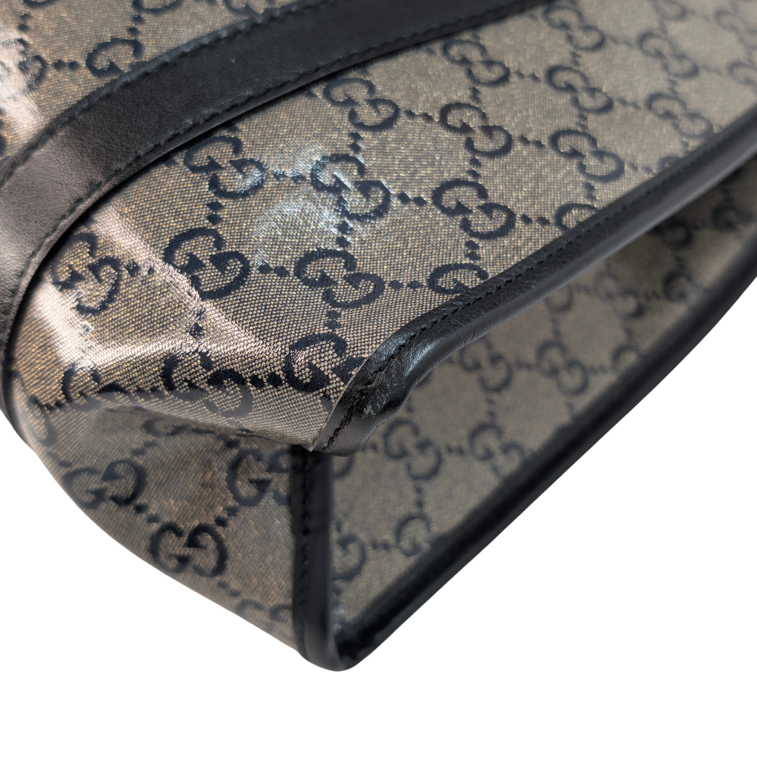 Gucci Crystal Joy Medium Shoulder Bag Metallic