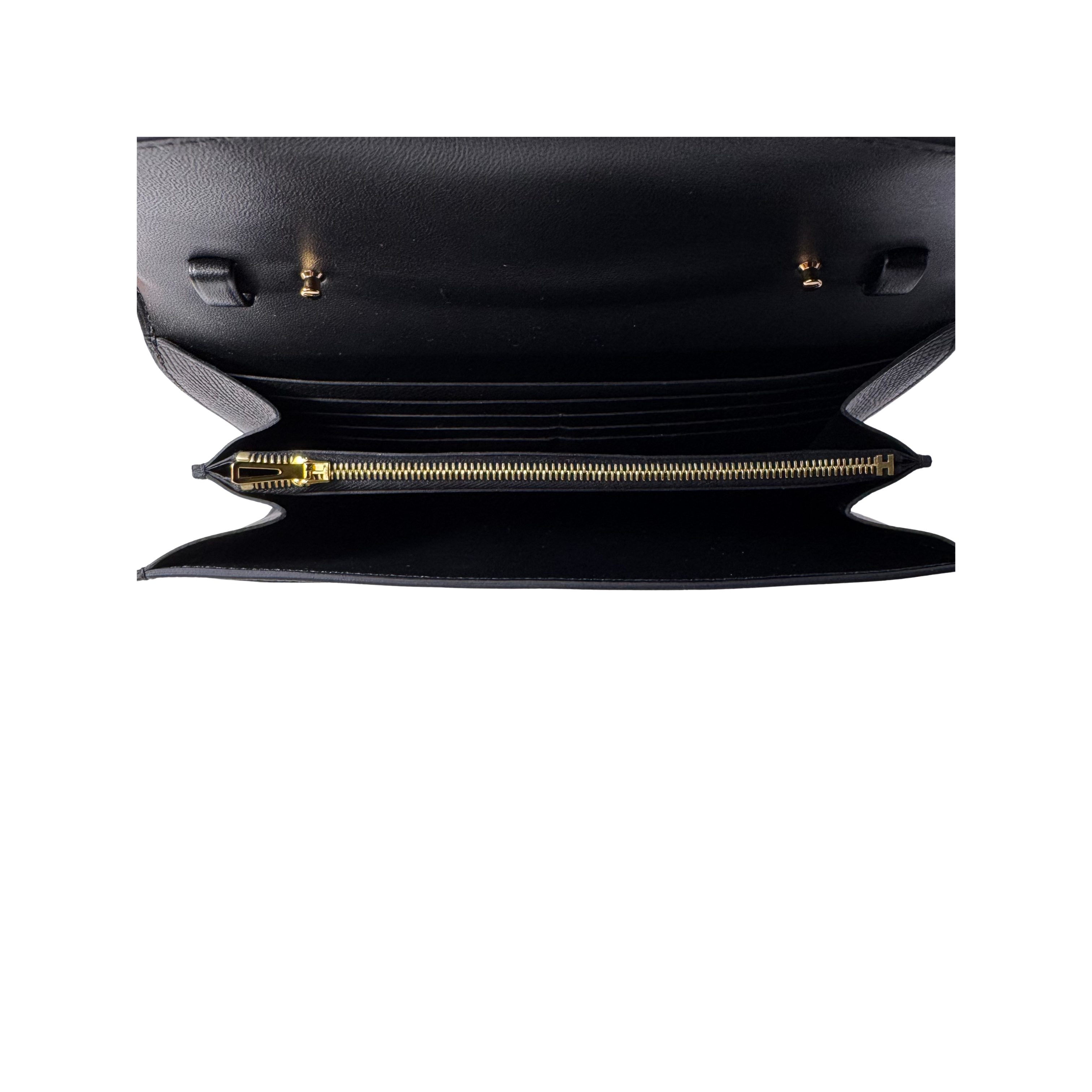 Hermés Constance To Go Crossbody Bag Black