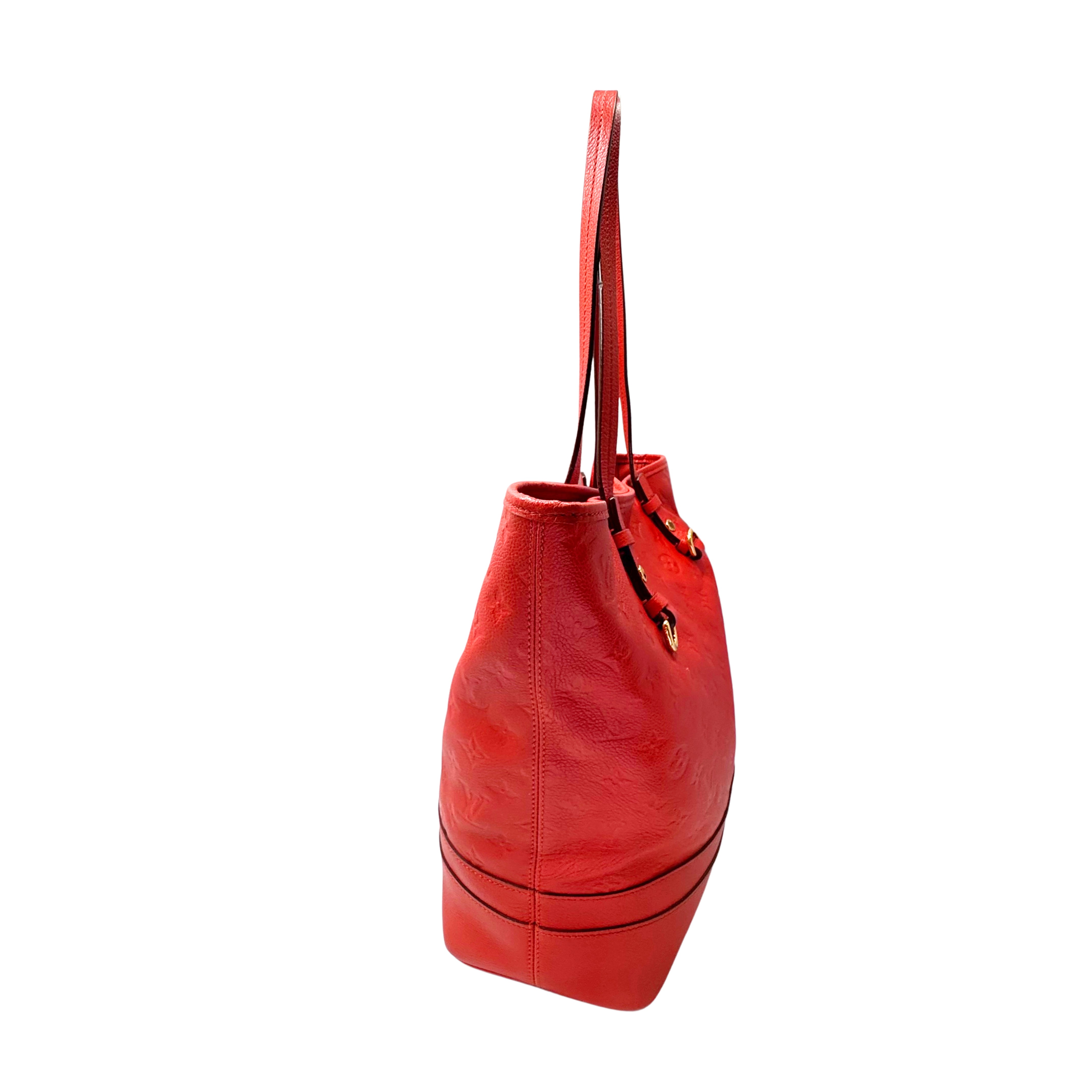 Louis Vuitton Empreinte Citadine Tote Bag Leather Red