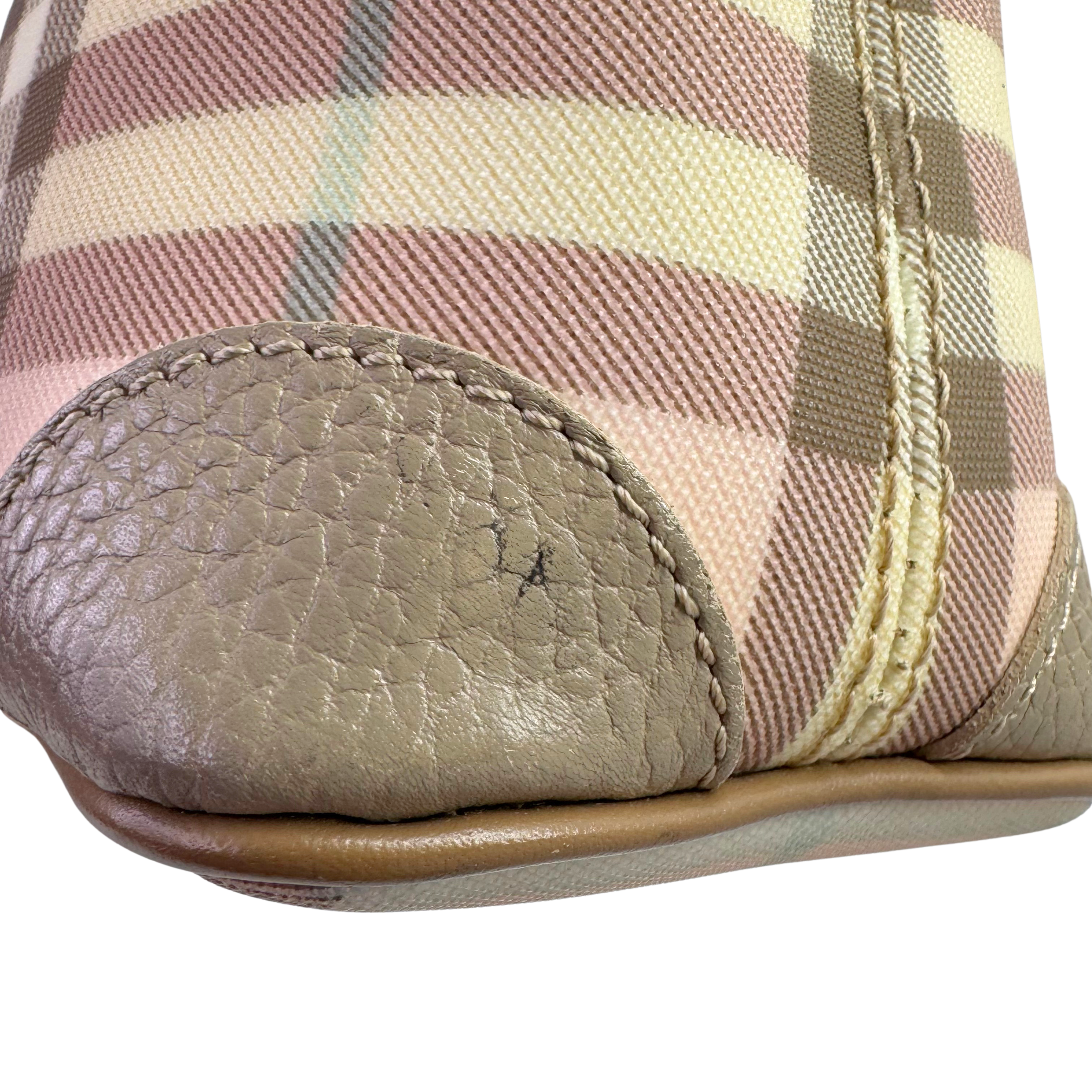 Burberry Nova Check Tote Bag Pink