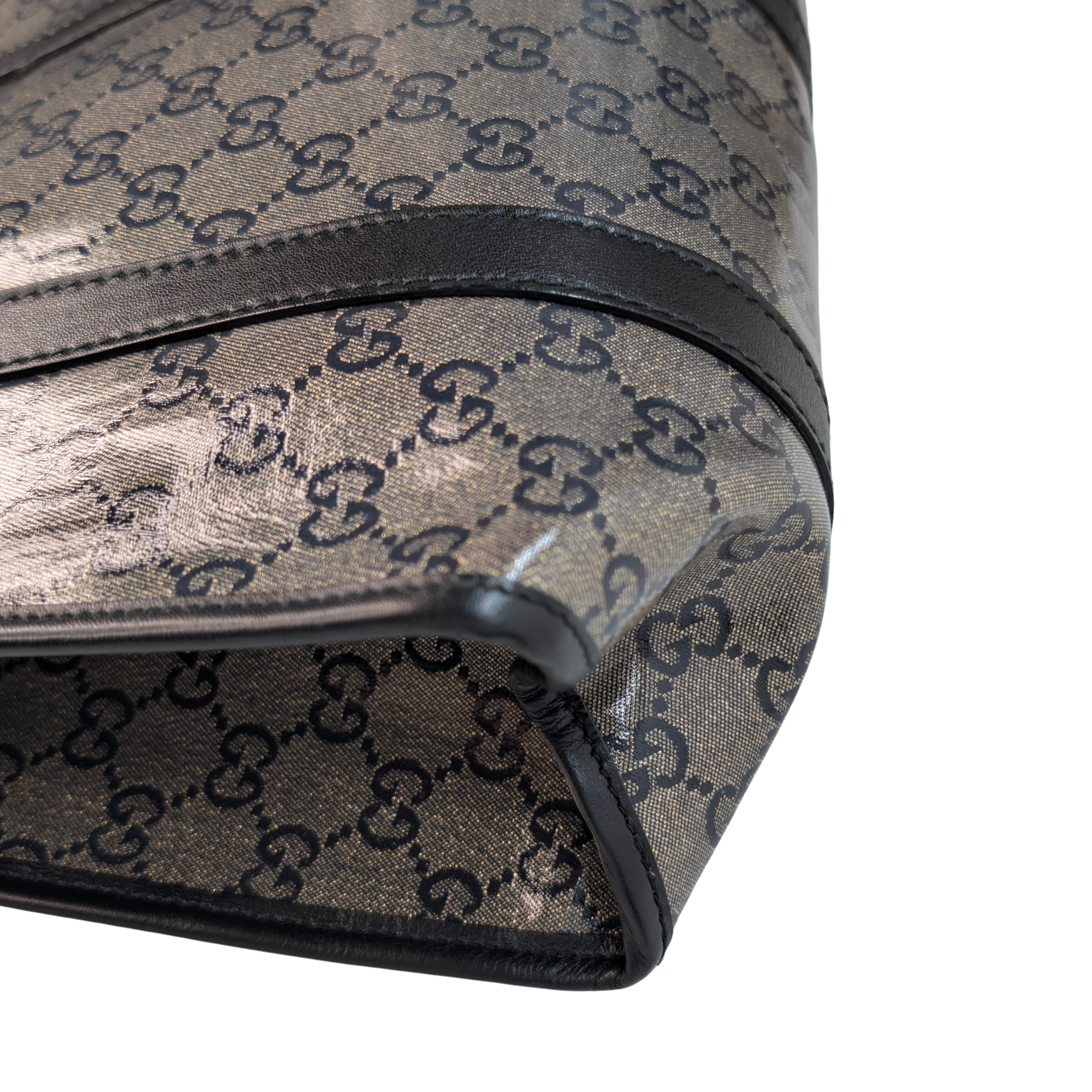 Gucci Crystal Joy Medium Shoulder Bag Metallic