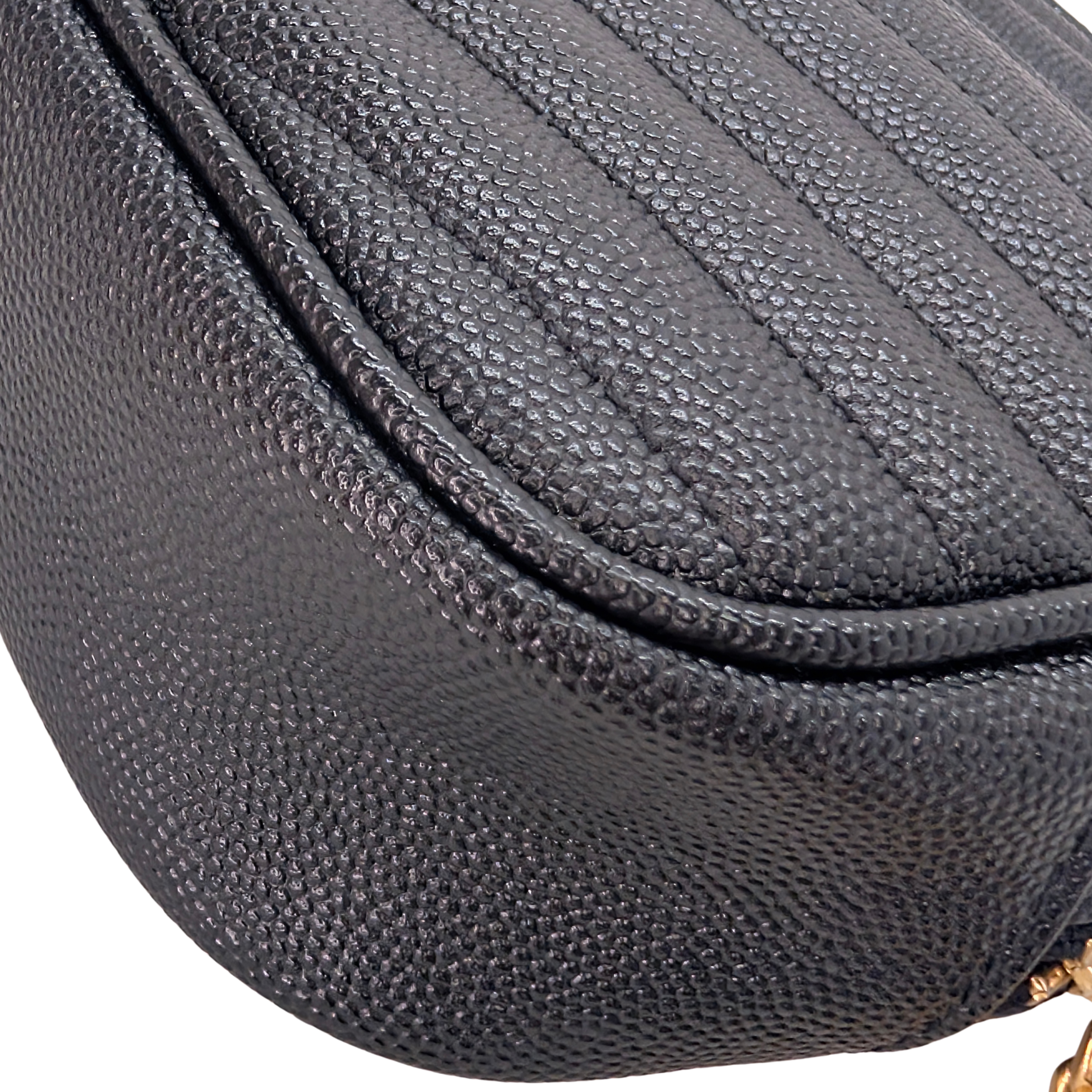 Saint Laurent Lou Mini Grain Leather Camera Bag GHW