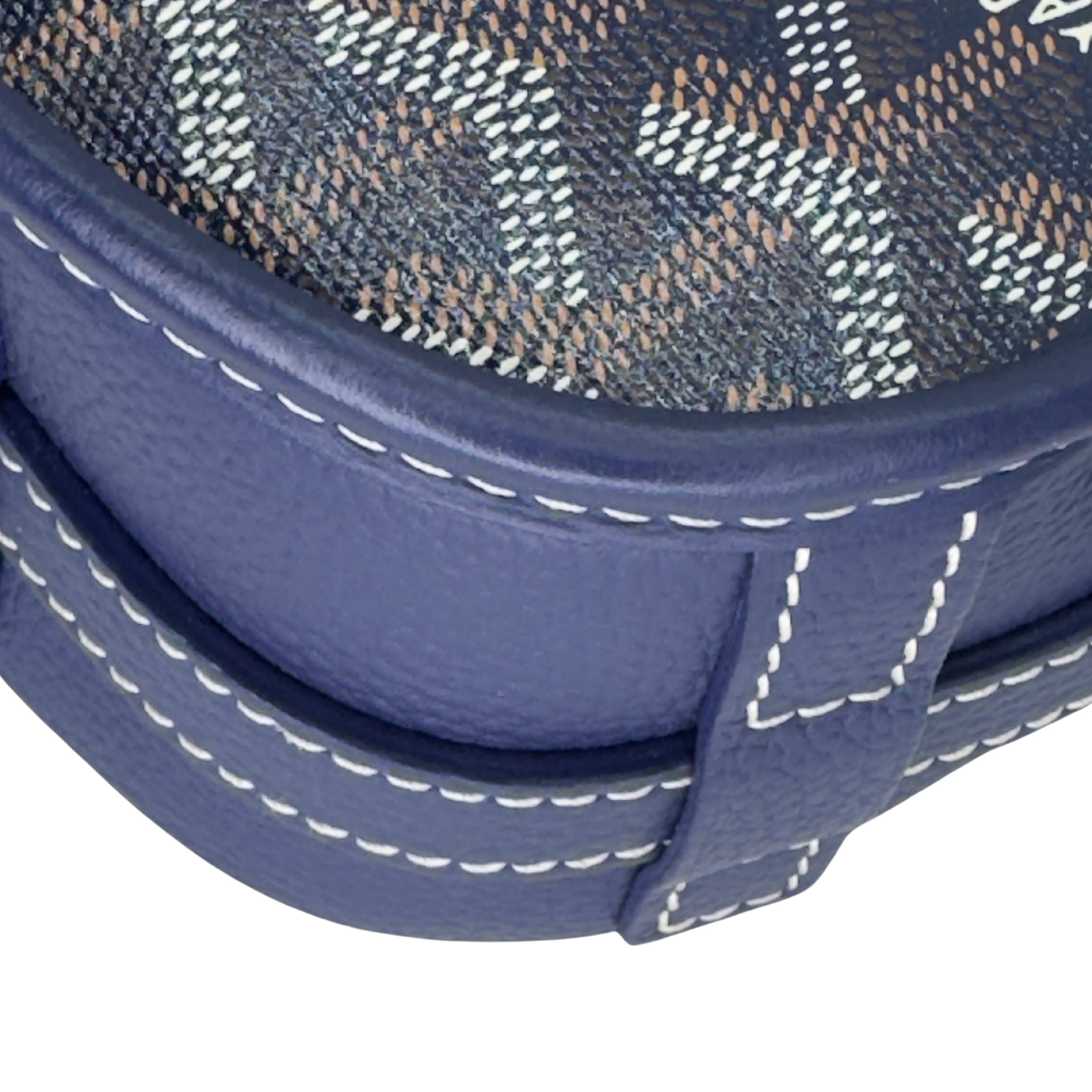 Goyard Belvedere II PM Crossbody Messenger Bag Navy