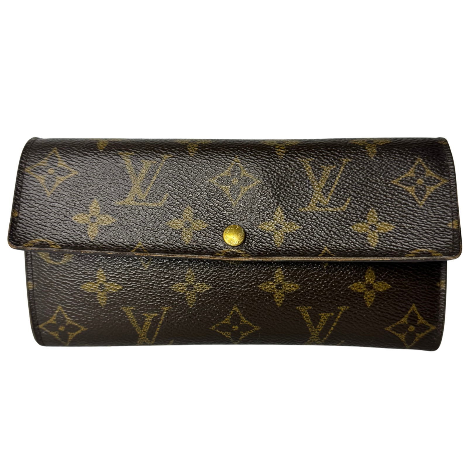 Louis Vuitton Monogram Canvas Sarah Long Wallet