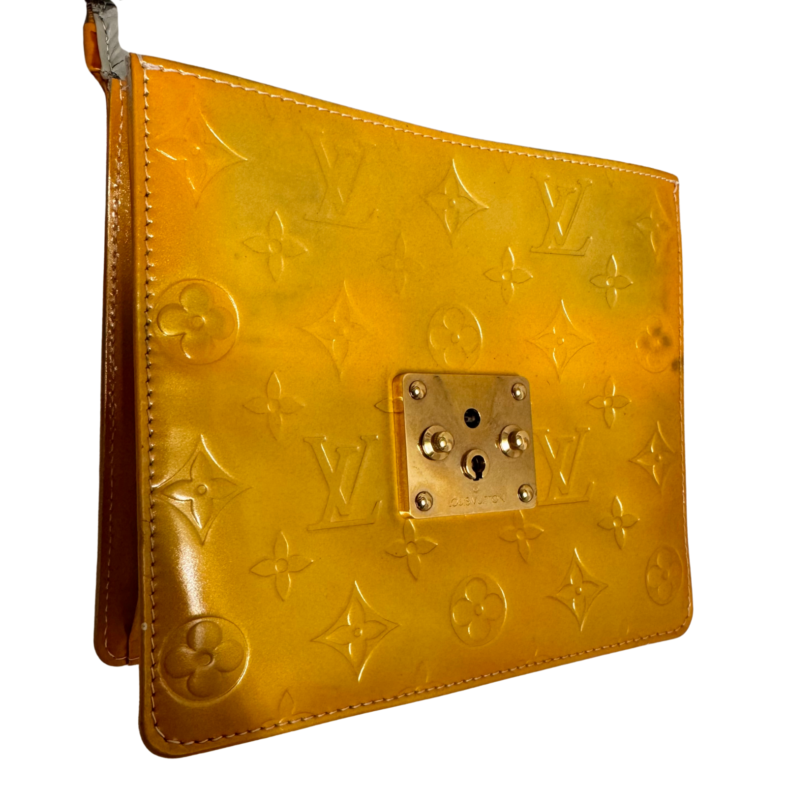 Louis Vuitton Vernis Street Bag Yellow