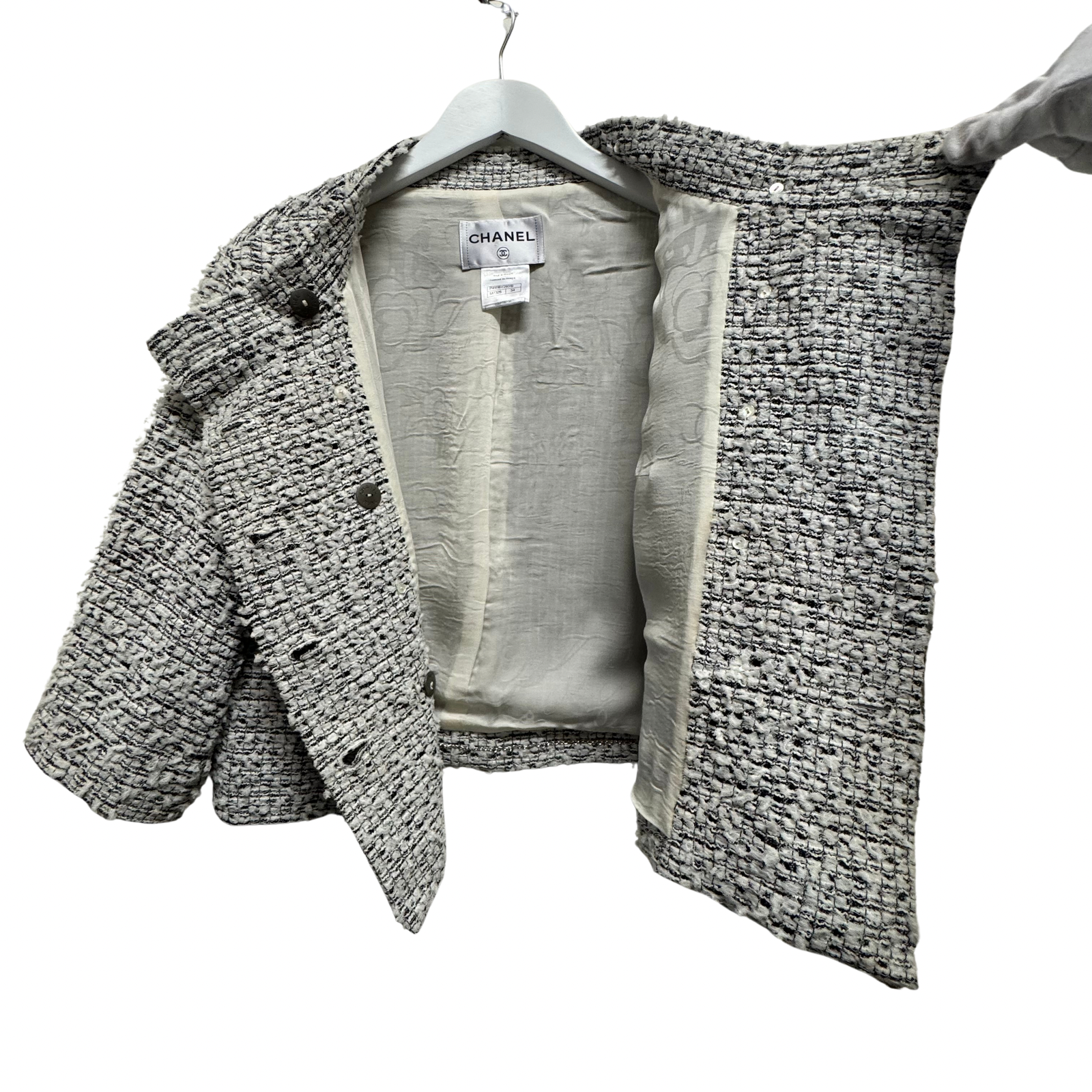 Chanel La Petite Veste Noire tweed jacket