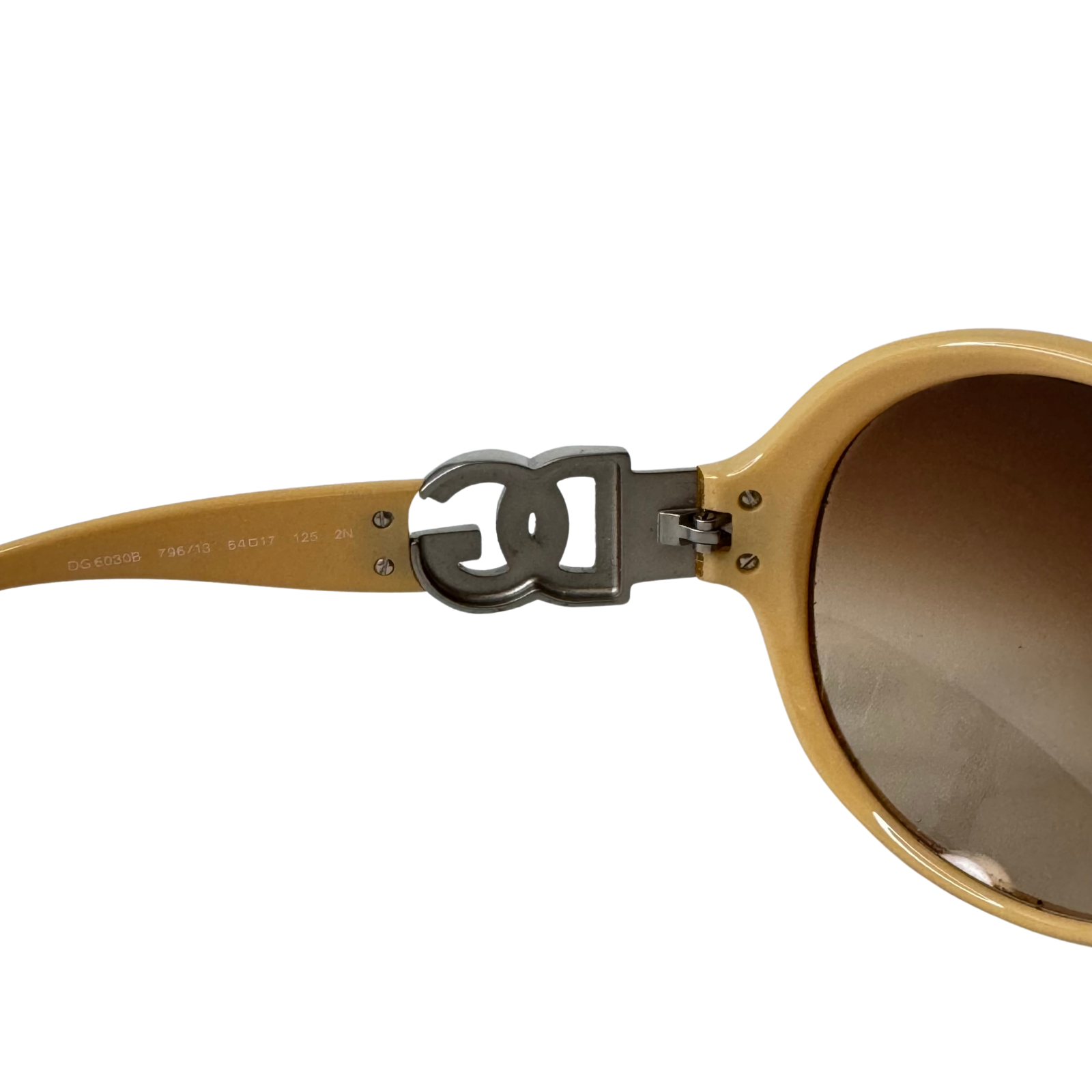 DOLCE & GABBANA  6030B Crystal Beige Gradient Sunglasses