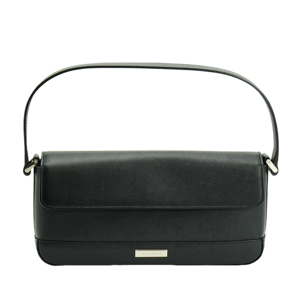 Burberry Black Leather Shoulder Bag