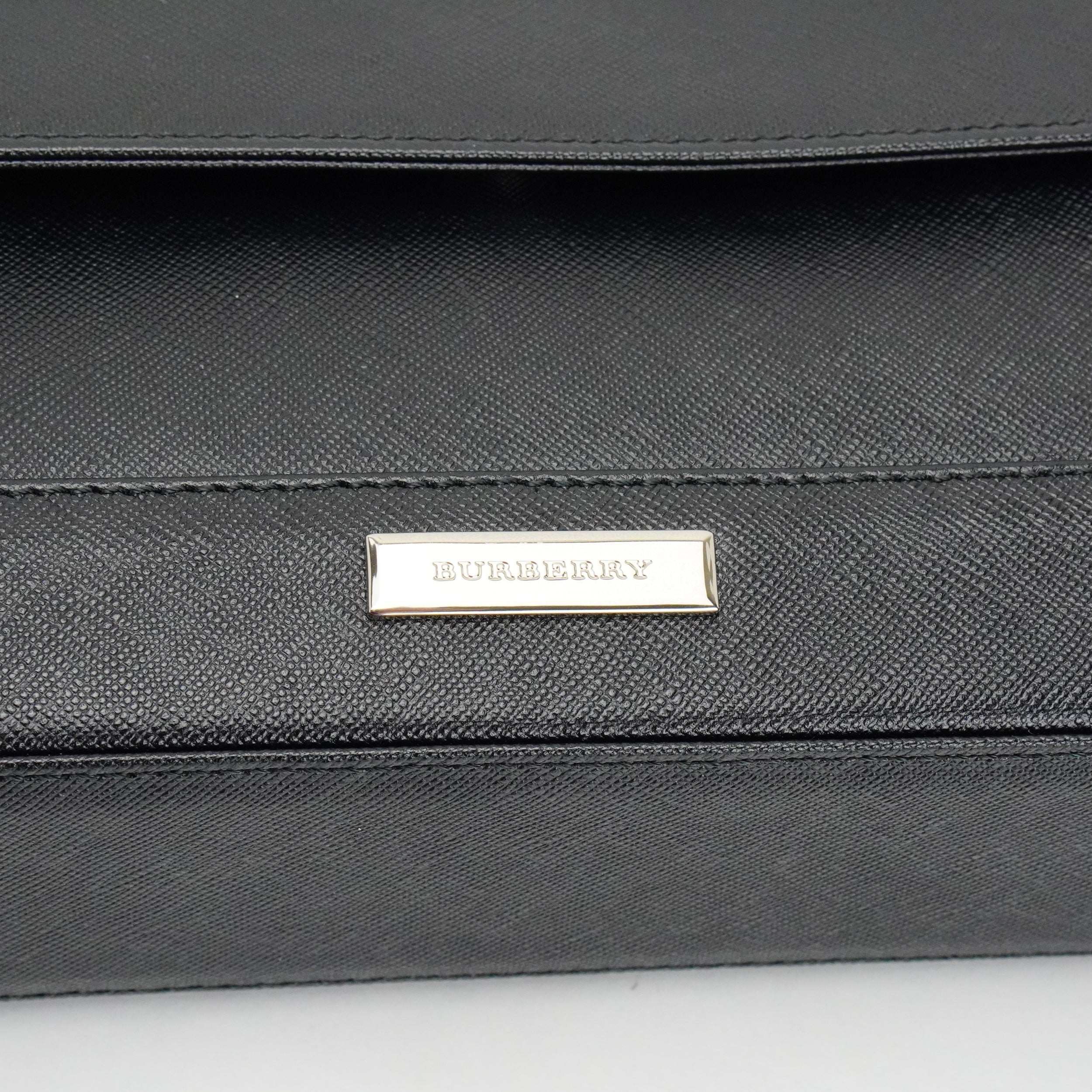 Burberry Black Leather Shoulder Bag