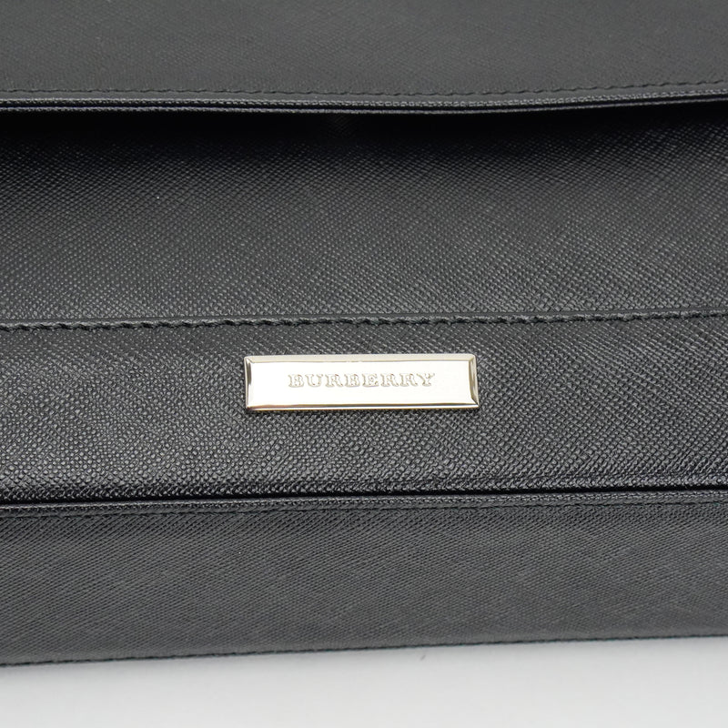 Burberry Black Leather Shoulder Bag