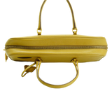 Prada Saffiano Leather Mustard Yellow Handbag