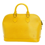 Louis Vuitton Epi Leather Alma Pm Yellow