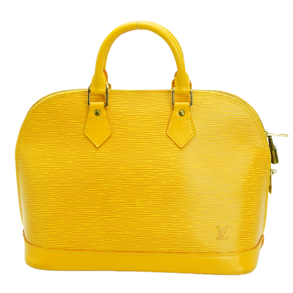 Louis Vuitton Epi Leather Alma Pm Yellow