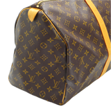 Louis Vuitton Brown Monogram Keepall 50 Bag