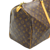 Louis Vuitton Brown Monogram Keepall 50 Bag