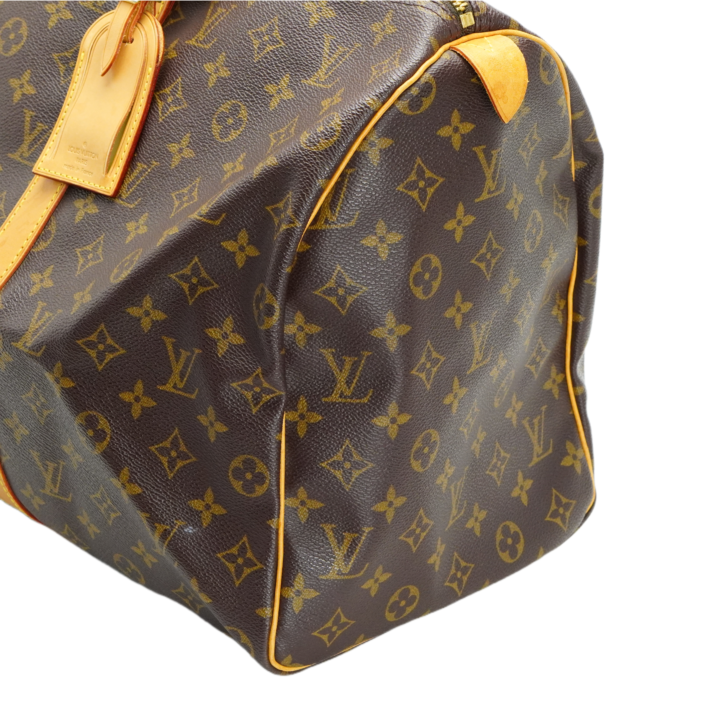 Louis Vuitton Brown Monogram Keepall 50 Bag