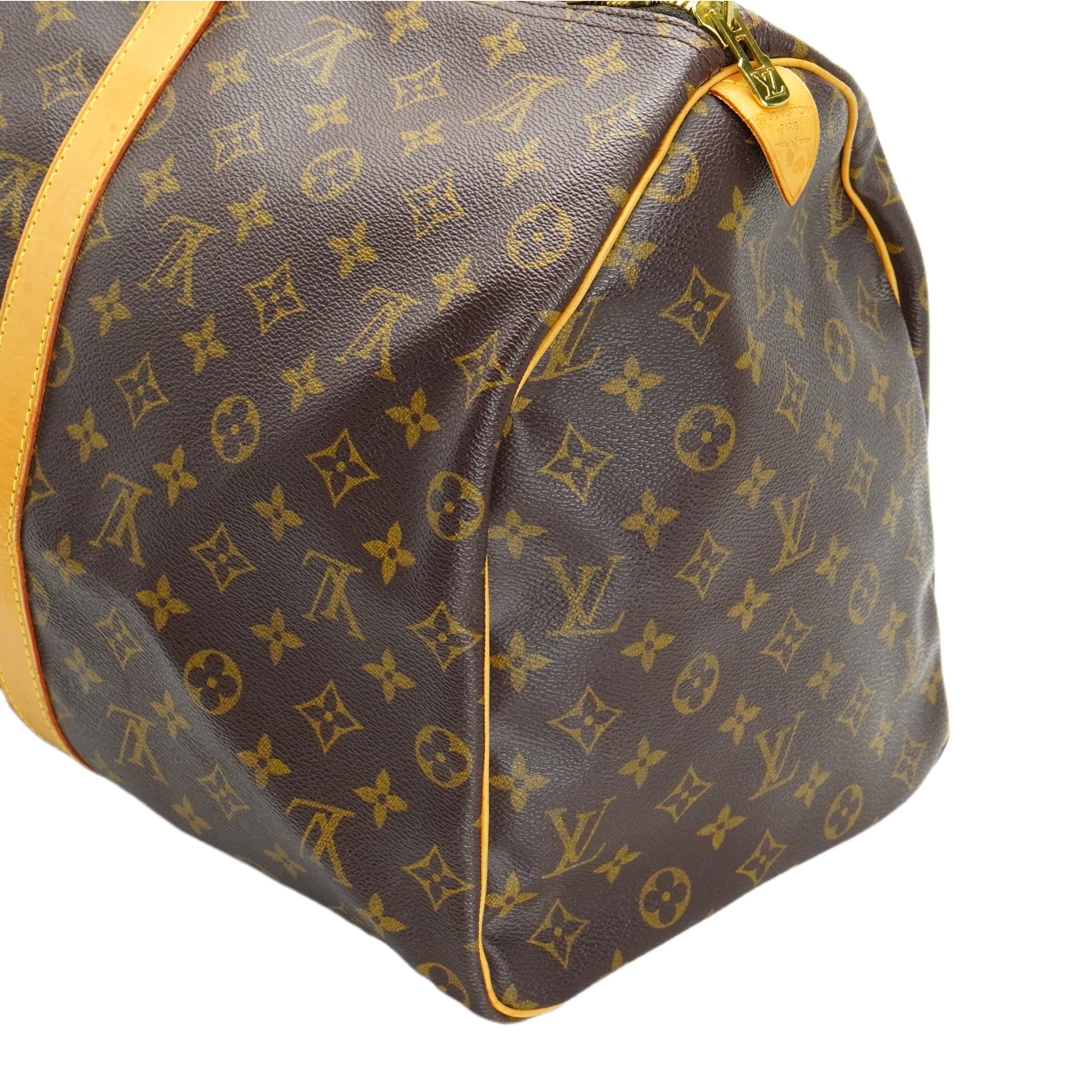 Louis Vuitton Brown Monogram Keepall 50 Bag