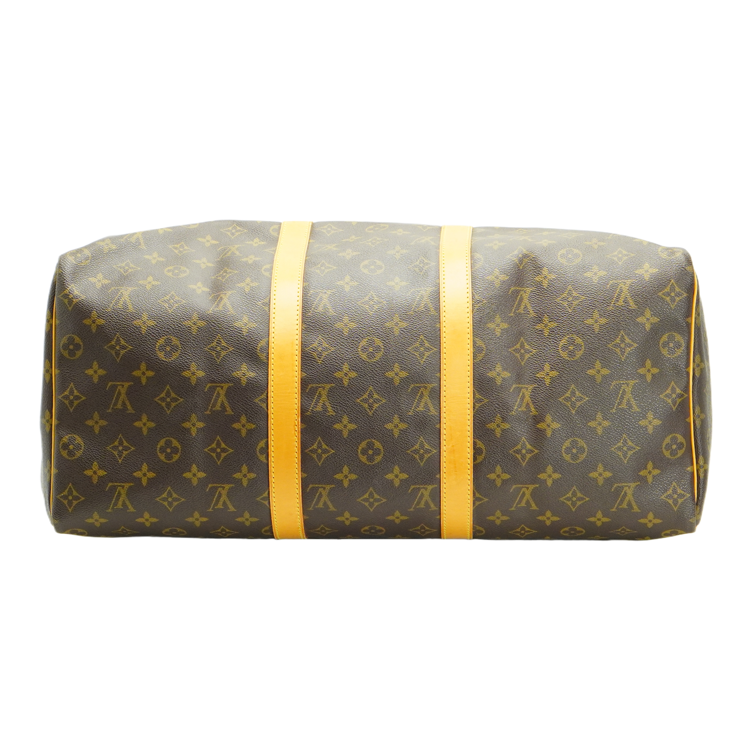 Louis Vuitton Brown Monogram Keepall 50 Bag