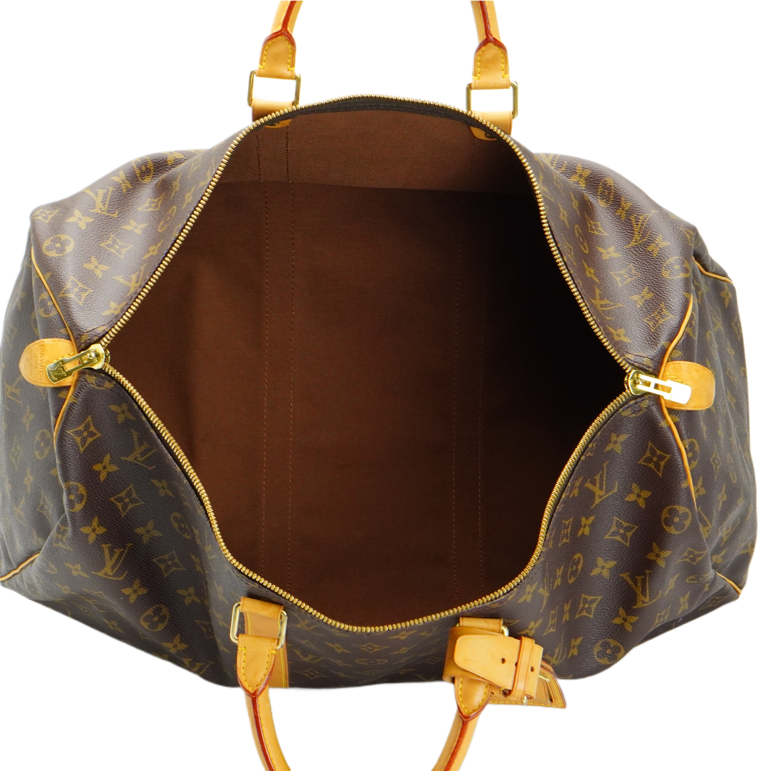 Louis Vuitton Brown Monogram Keepall 50 Bag