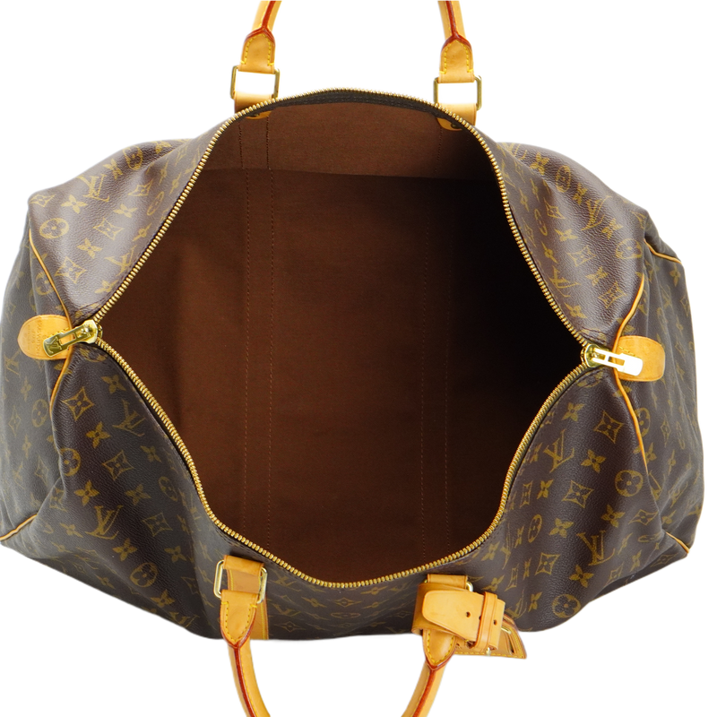 Louis Vuitton Brown Monogram Keepall 50 Bag