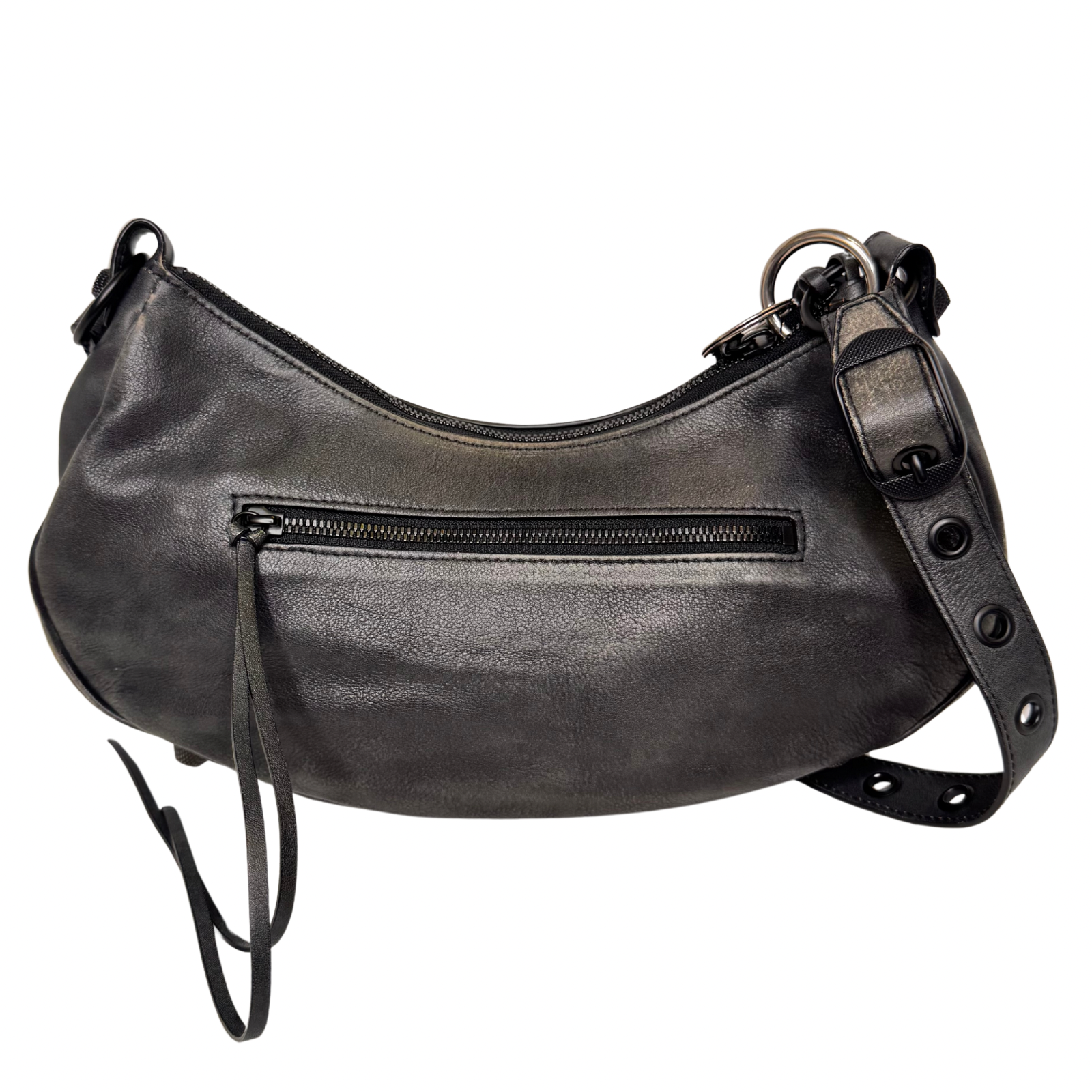 Balenciaga Calfskin Small Le Cagole Shoulder Bag – Black
