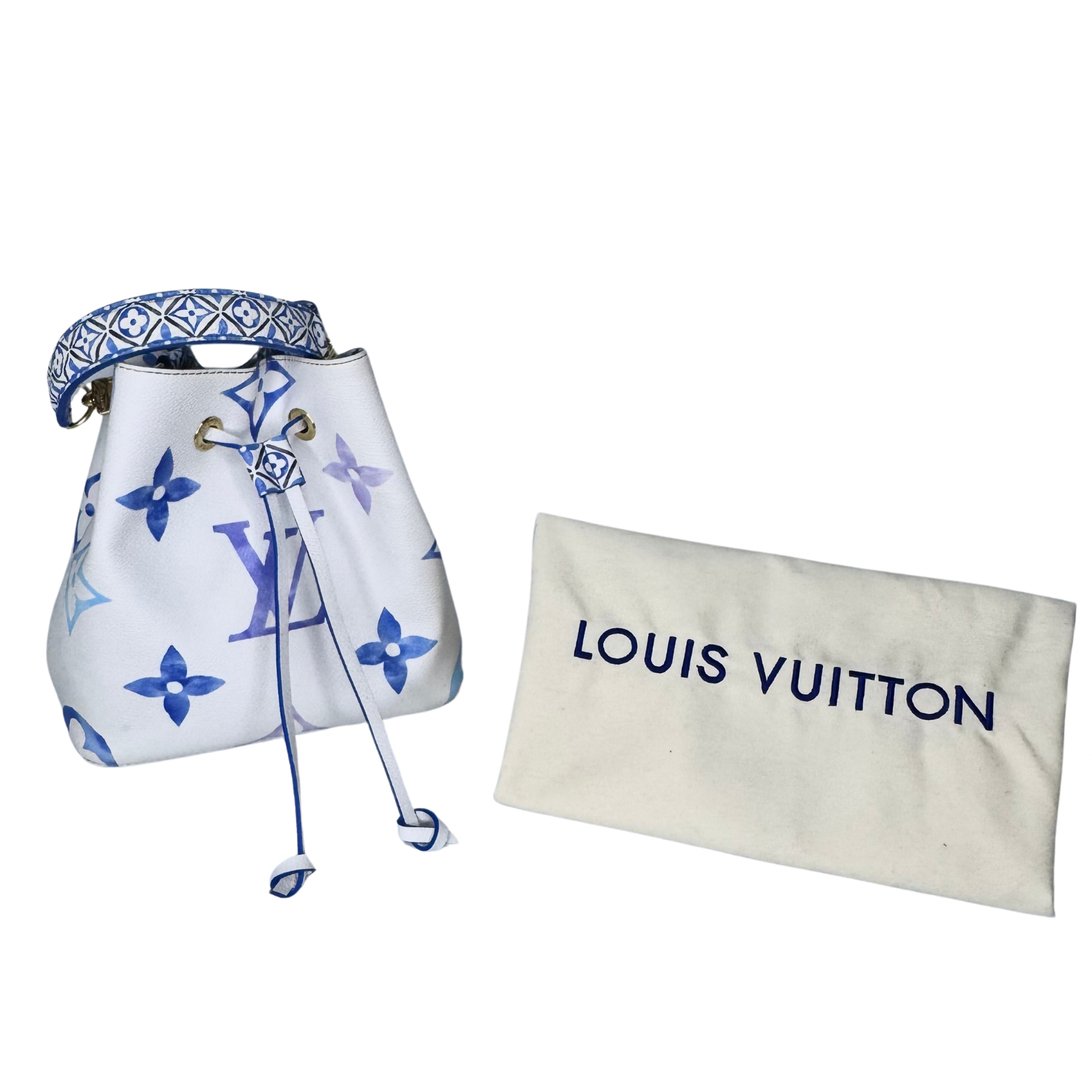 Louis Vuitton Empreinte Monogram Watercolor Neonoe BB – Blue