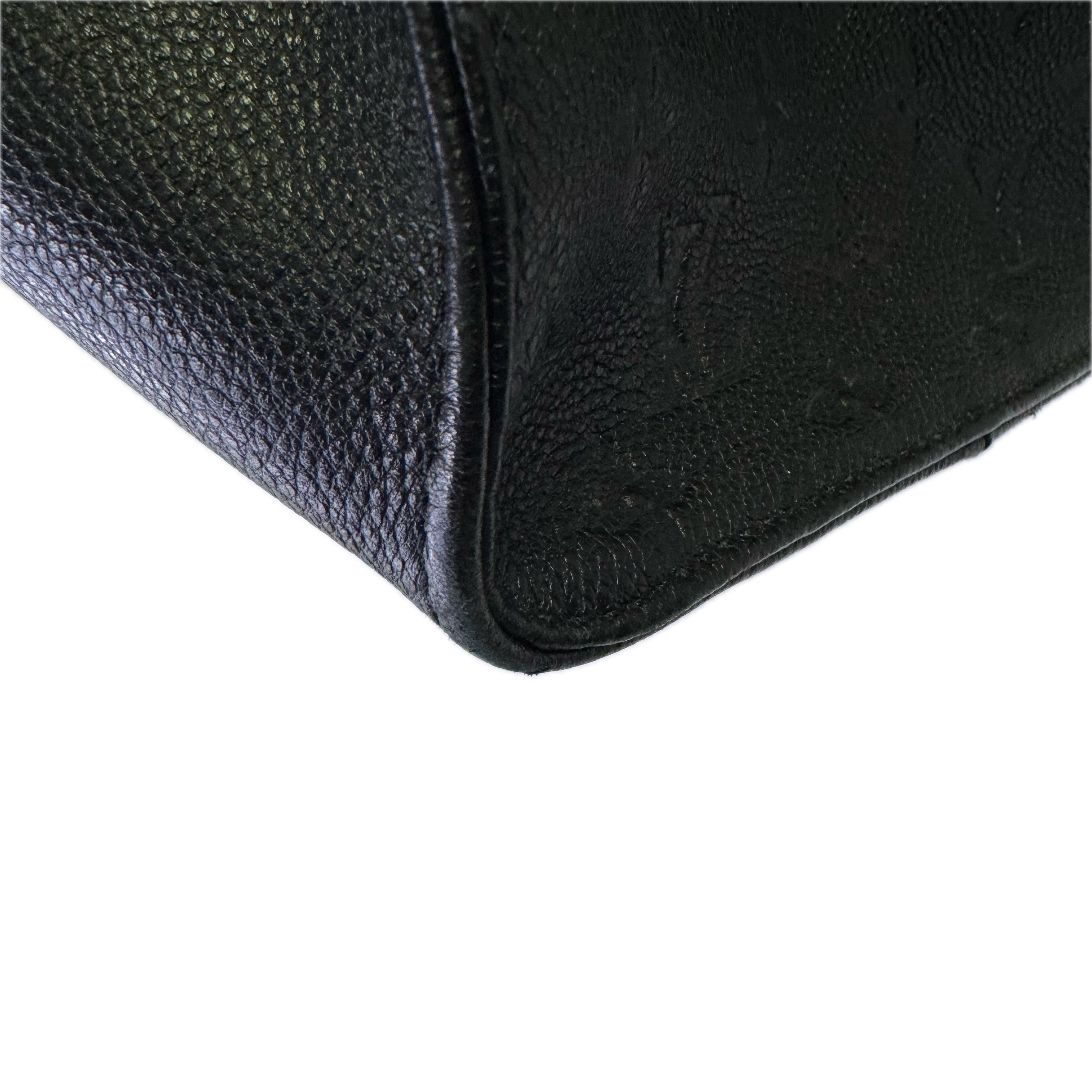 Louis Vuitton OnTheGo Monogram Tote Bag Leather Black
