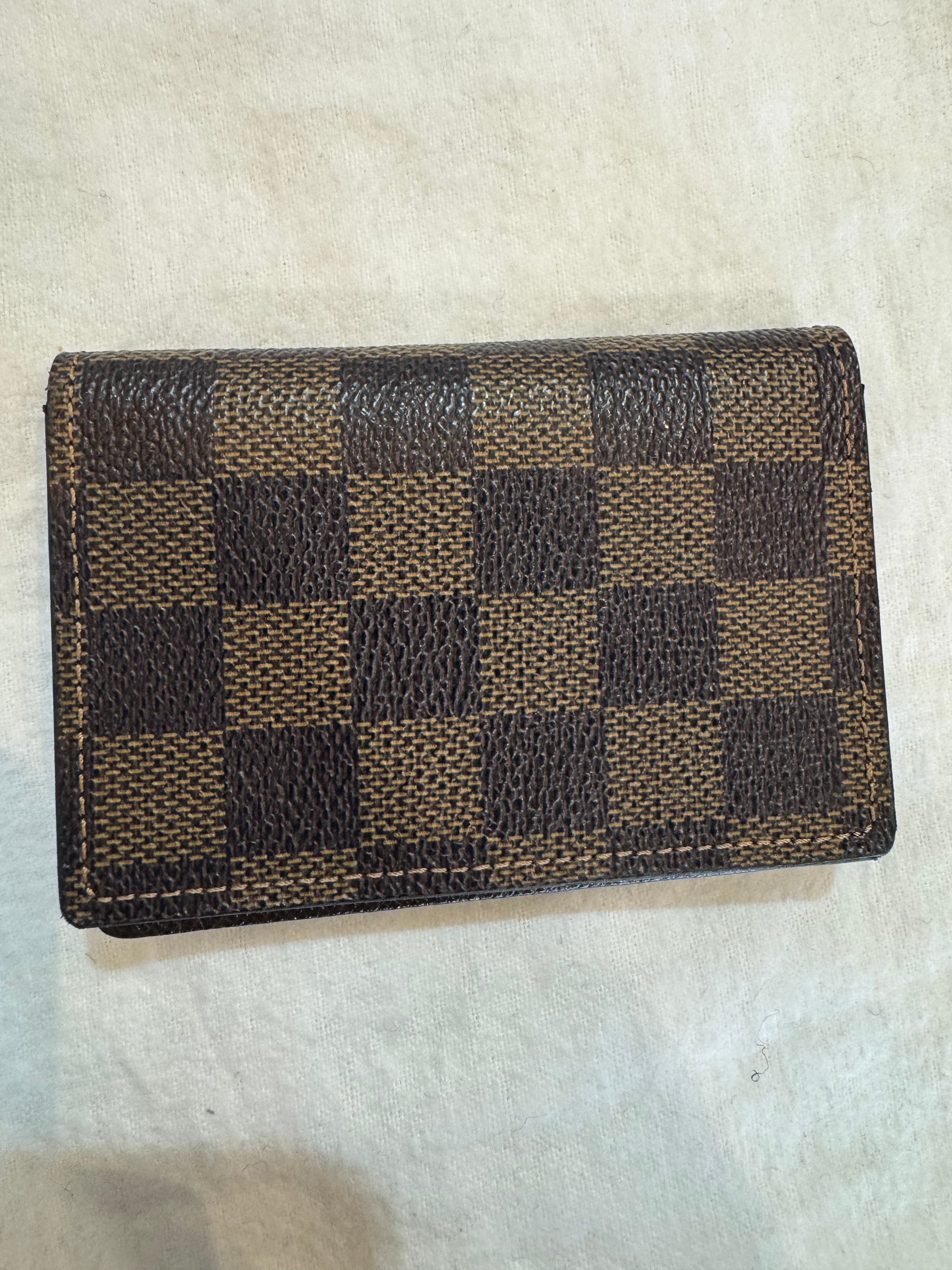 Louis Vuitton Damier flip card wallet deal Of The Day