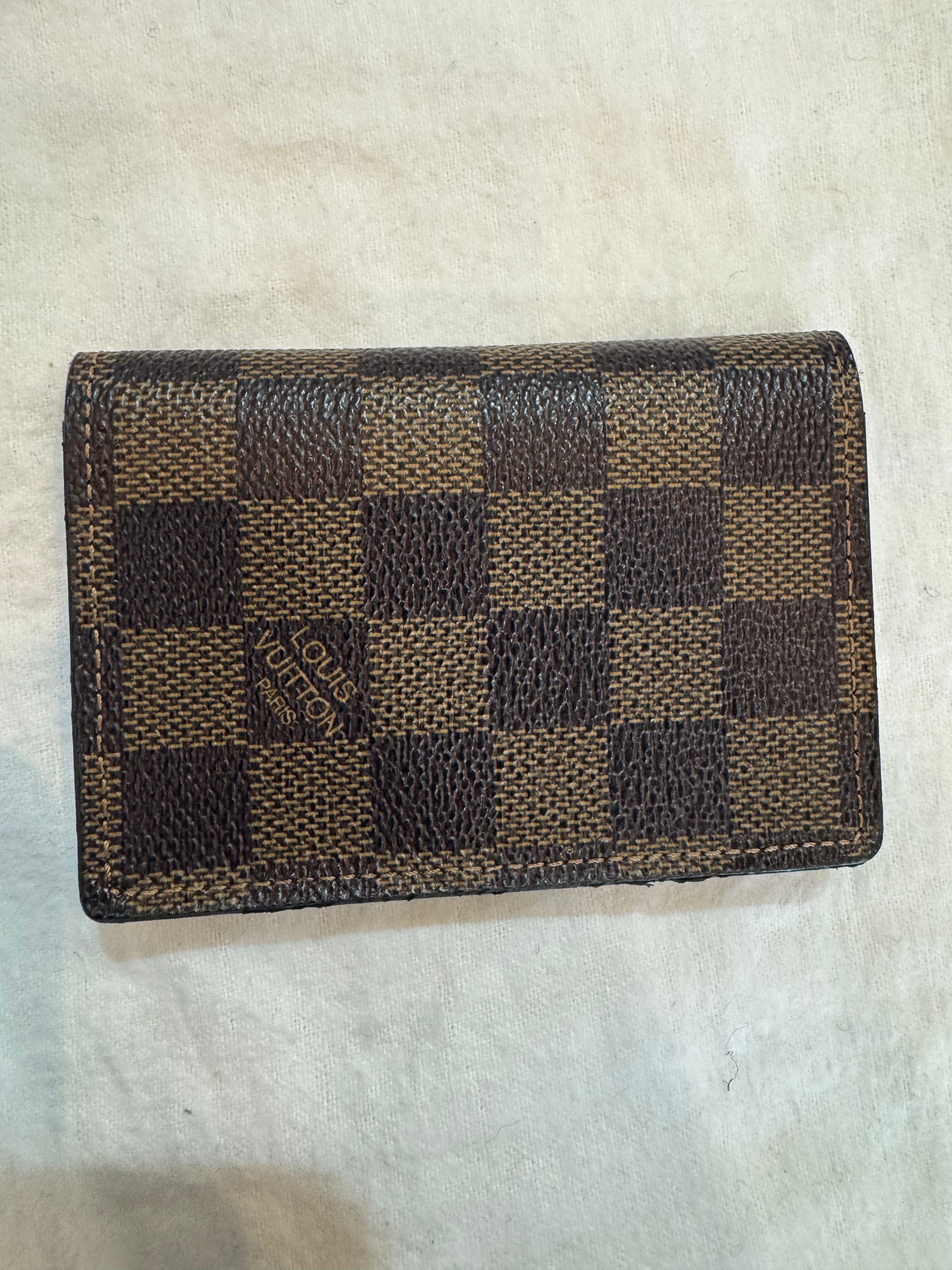 Louis Vuitton Damier flip card wallet deal Of The Day
