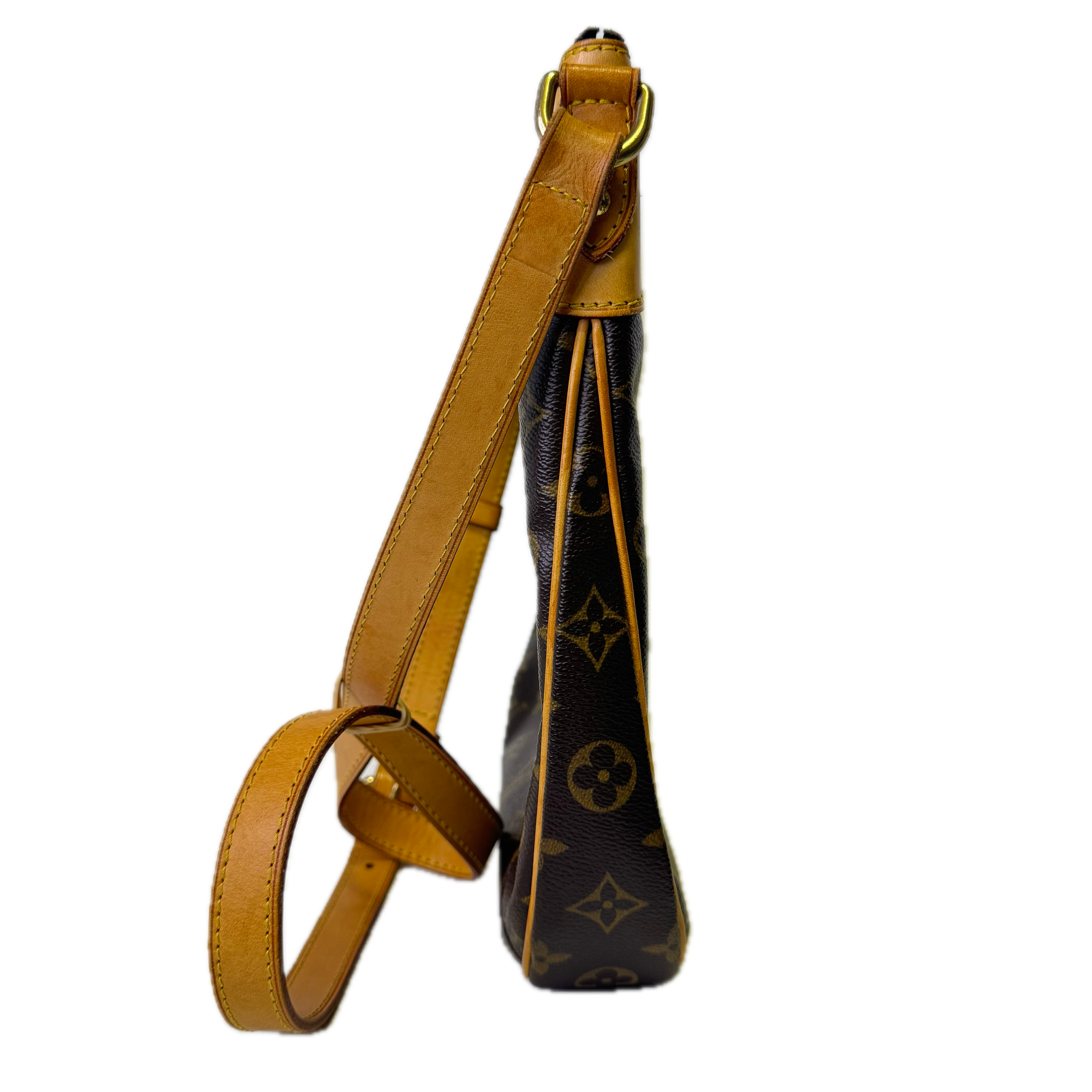 Louis Vuitton Monogram Odean Shoulder Bag Brown