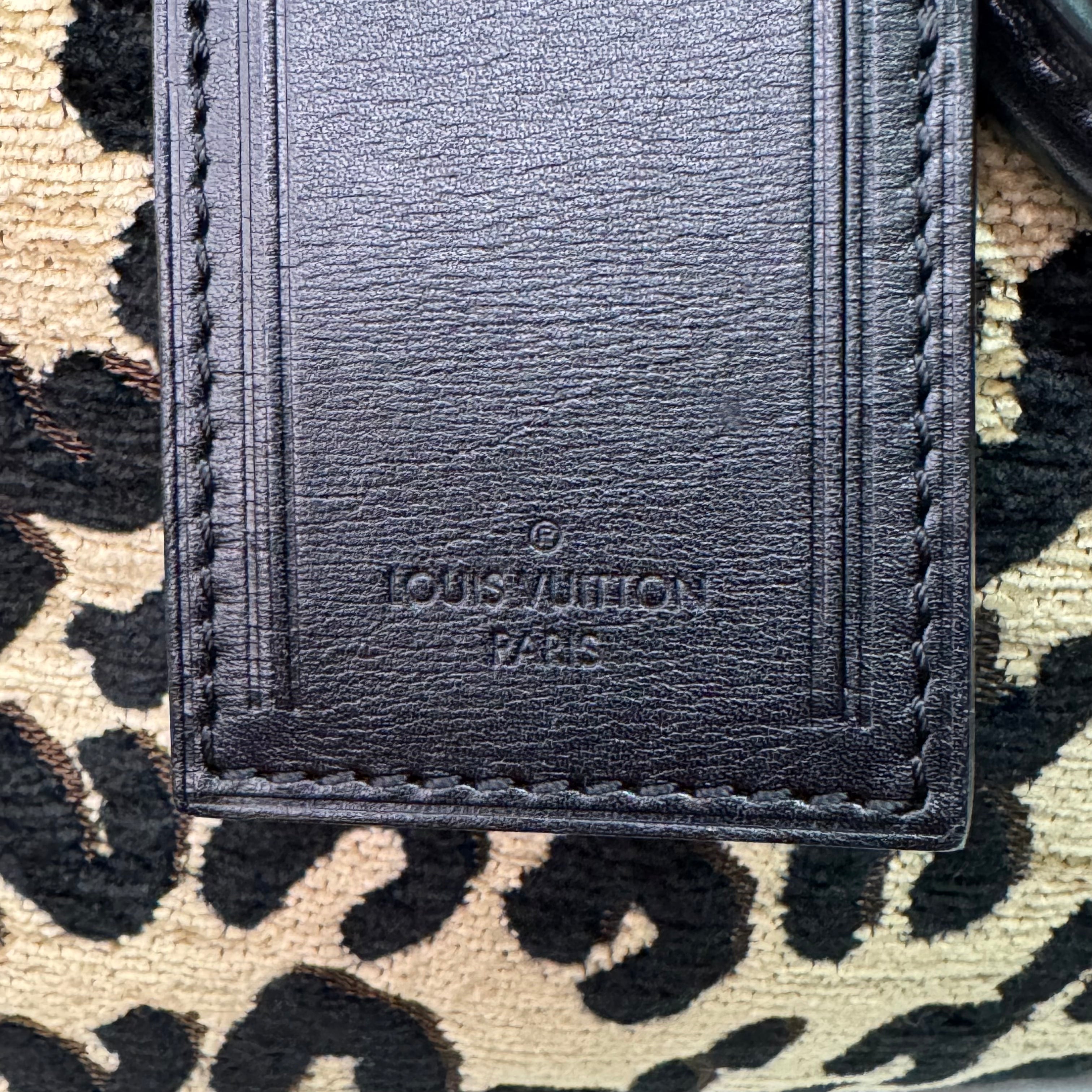 Louis Vuitton x Sprouse Leopard Print Speedy 30 Handbag