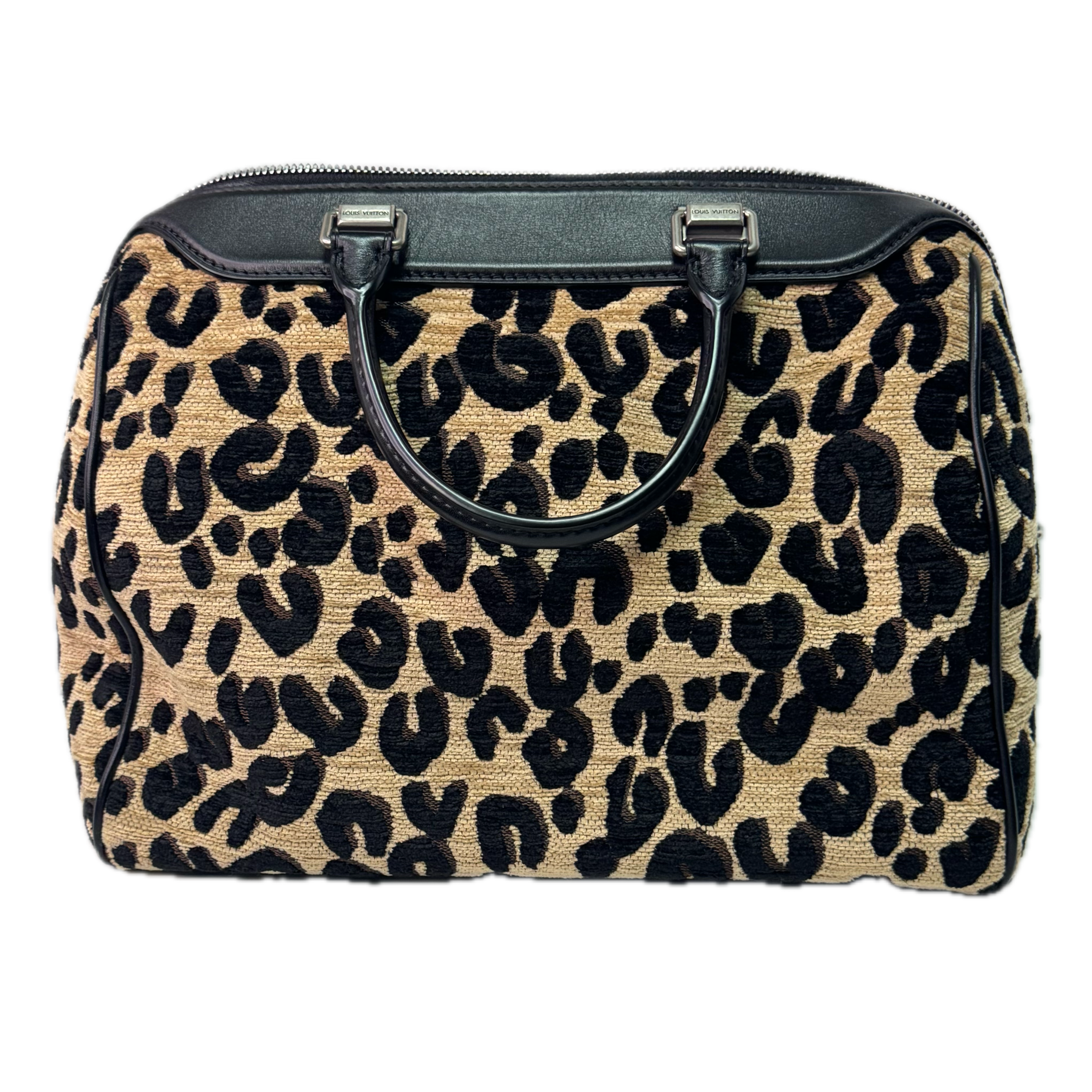 Louis Vuitton x Sprouse Leopard Print Speedy 30 Handbag