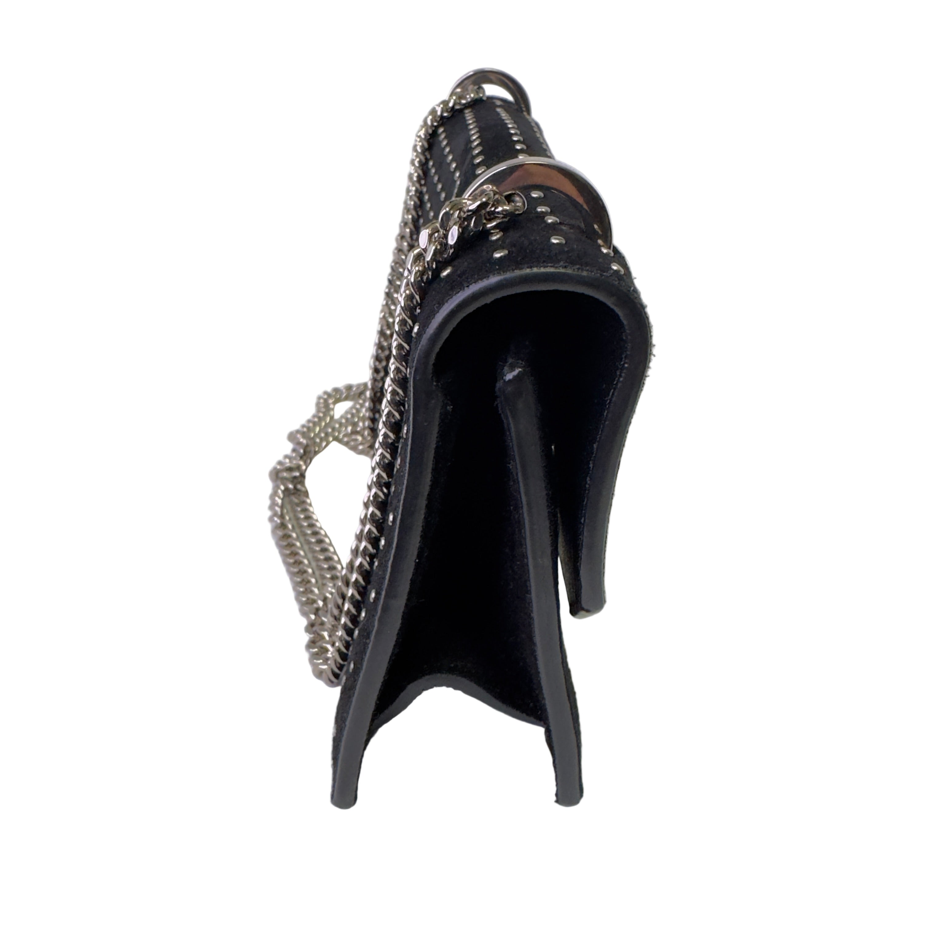 Jimmy Choo Studded Crossbody Bag Black