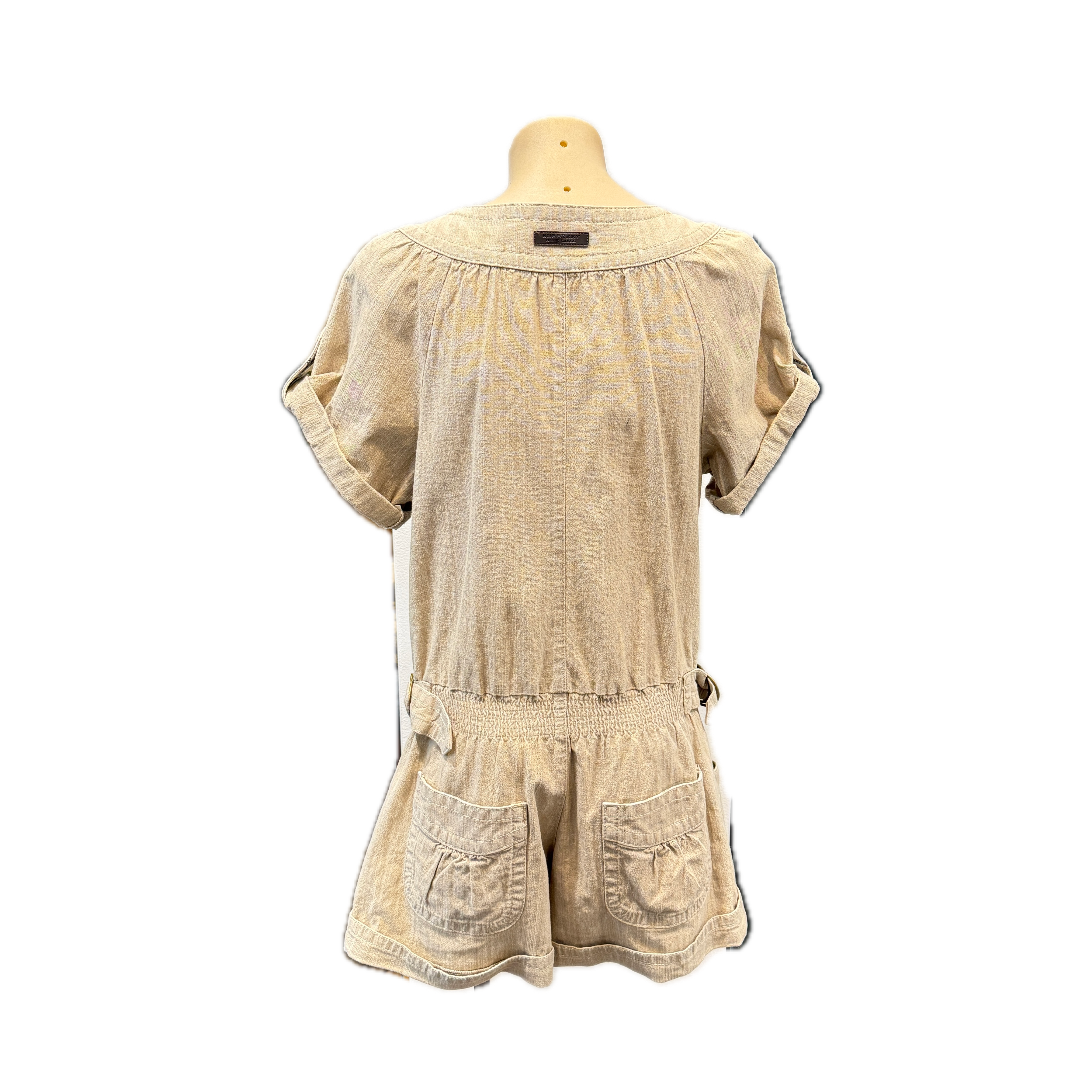 Burberry London Blue Label Jumpsuit Beige 36