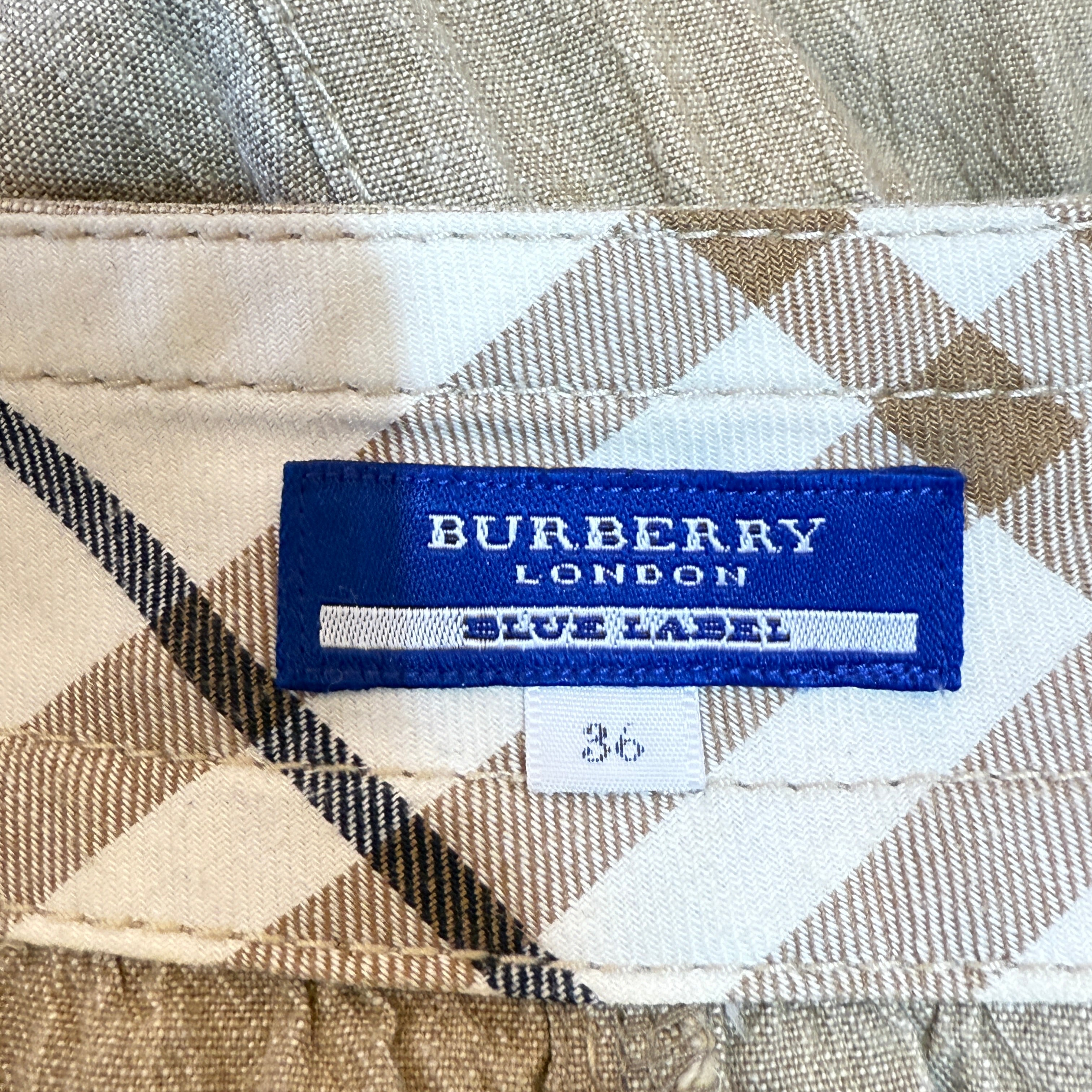 Burberry London Blue Label Jumpsuit Beige 36