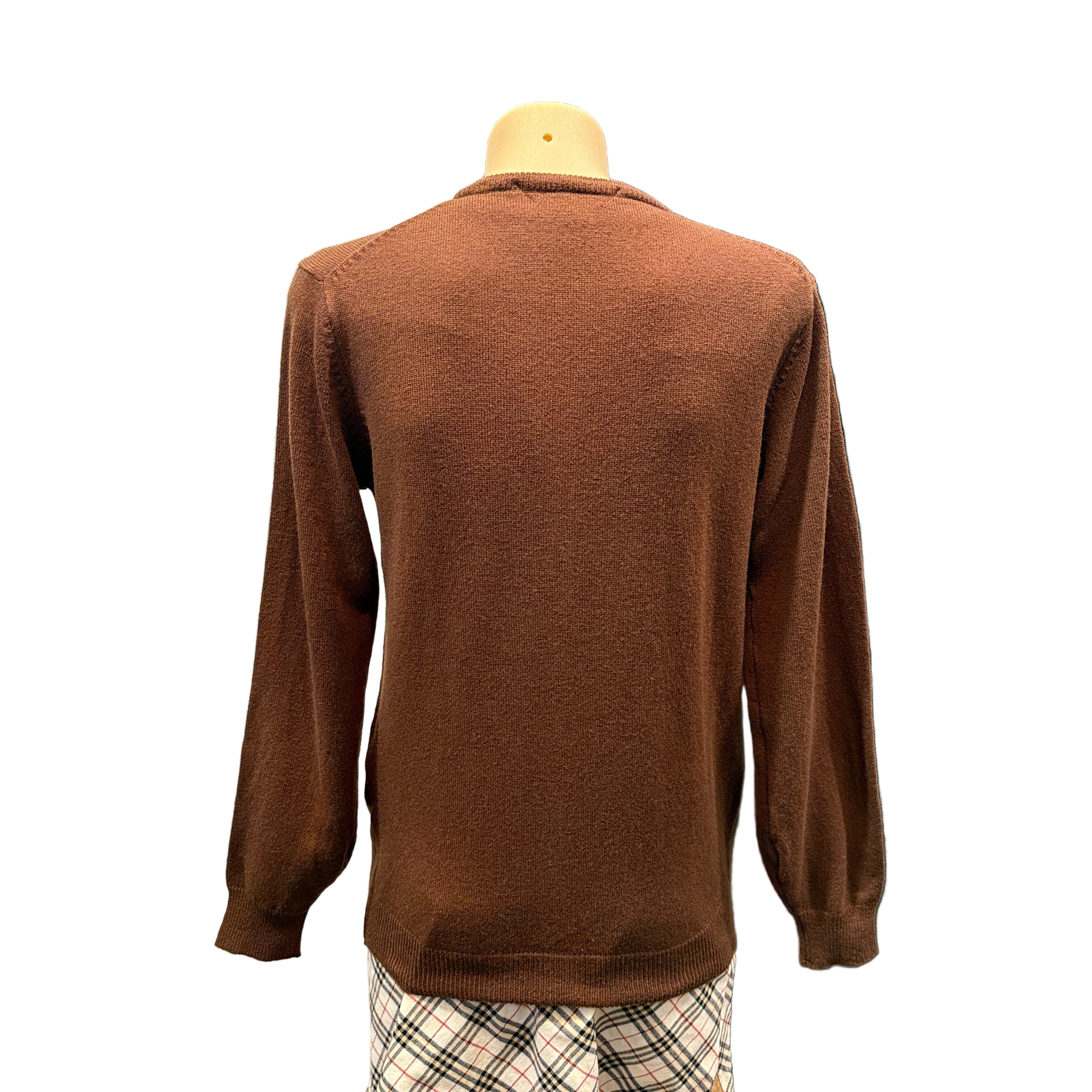 Burberry Cardigan Wool Brown