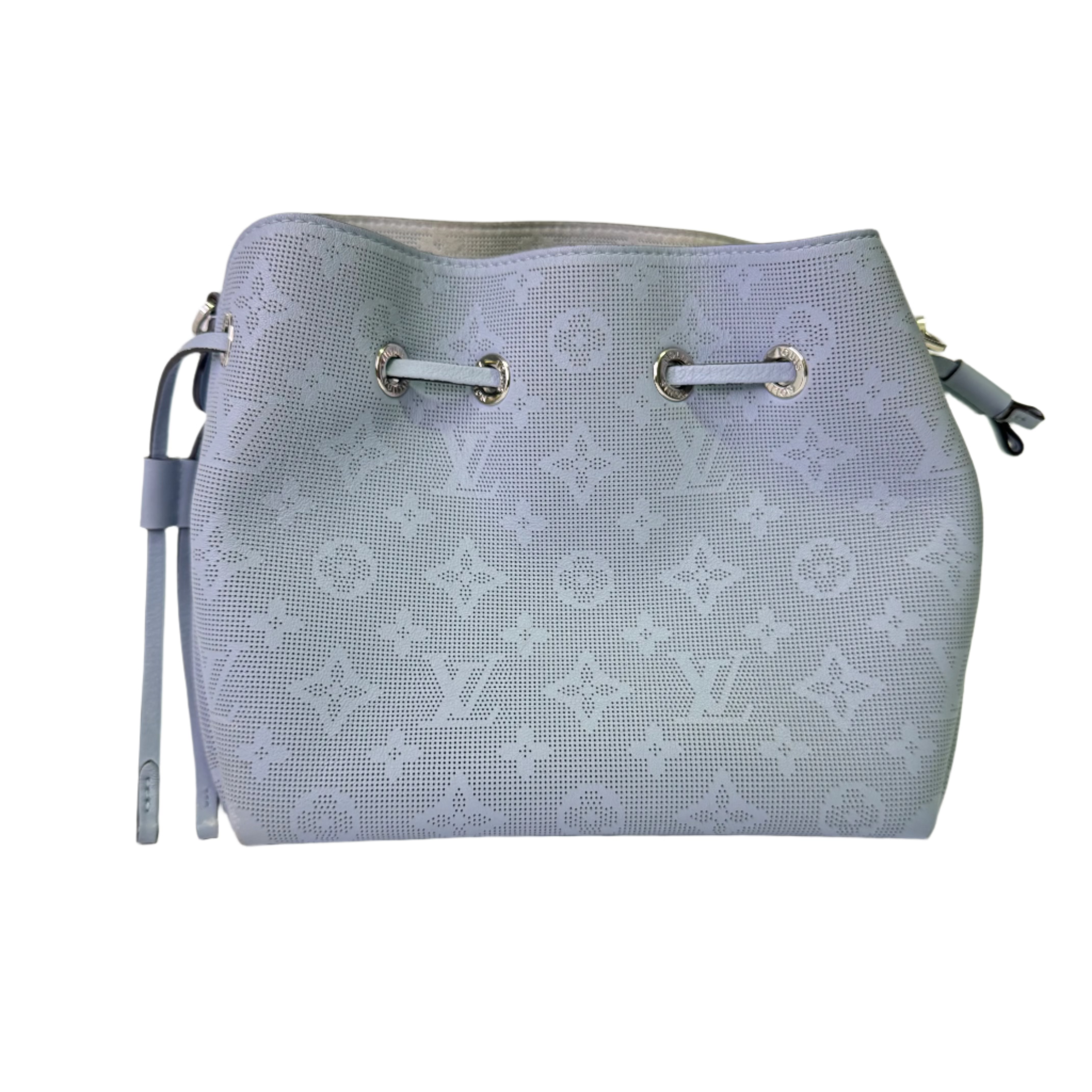 Louis Vuitton Bella Mahina Bag Leather Olympe Blue