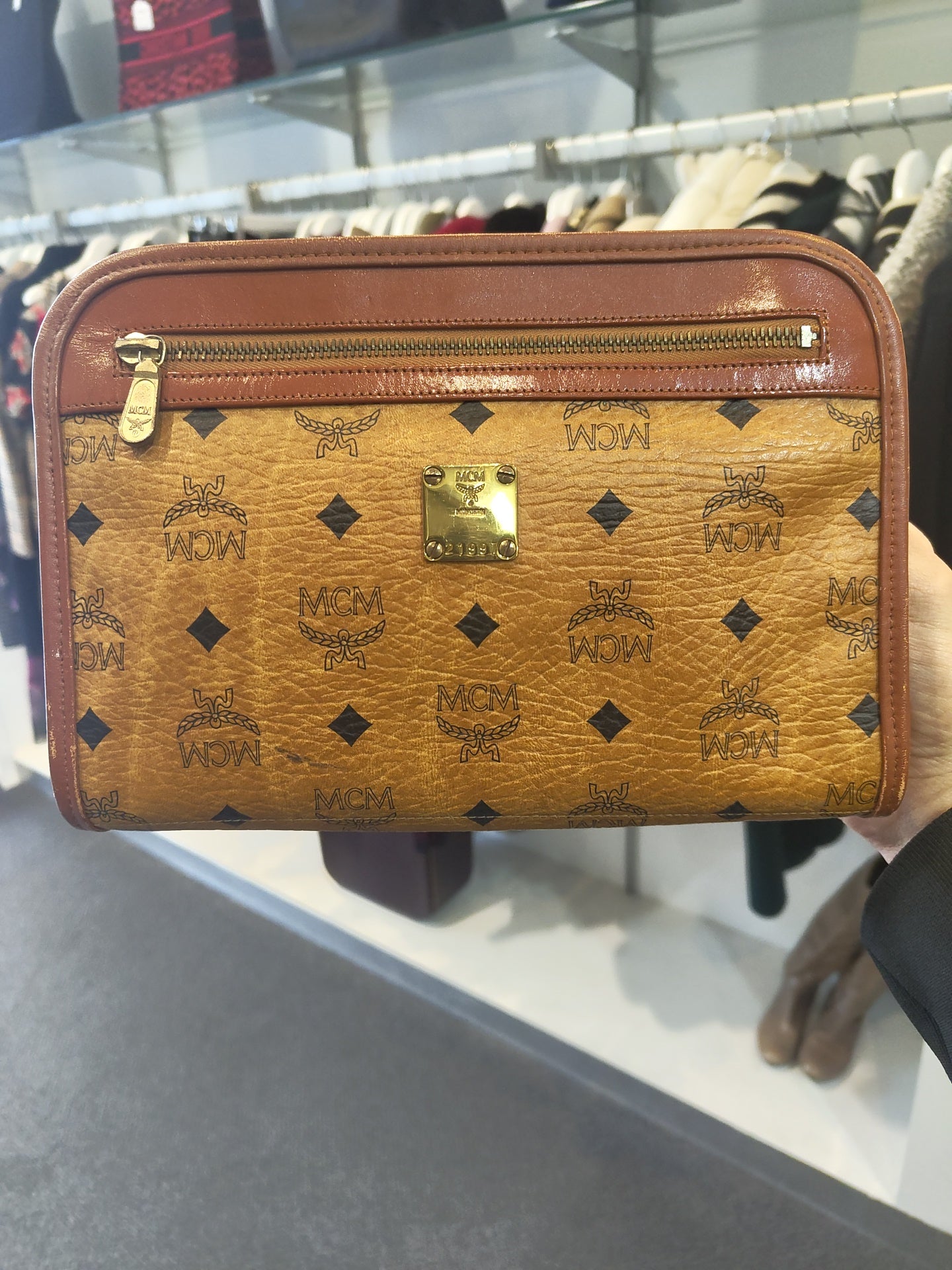 MCM Clutch/Cosmetics bag DEAL OF THE DAY