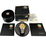 Tag Heuer 995.413 Professional Quartz 4000 series watch Gold/Steel 200m
