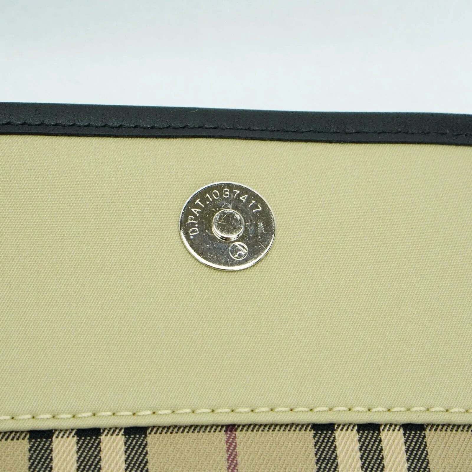 Burberry Nylon Fabric Crossbody Bag Olive