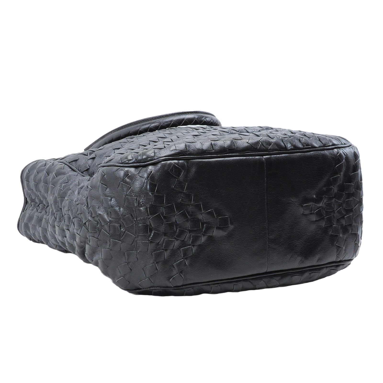 Bottega Veneta Intrecciato Tote Bag Black