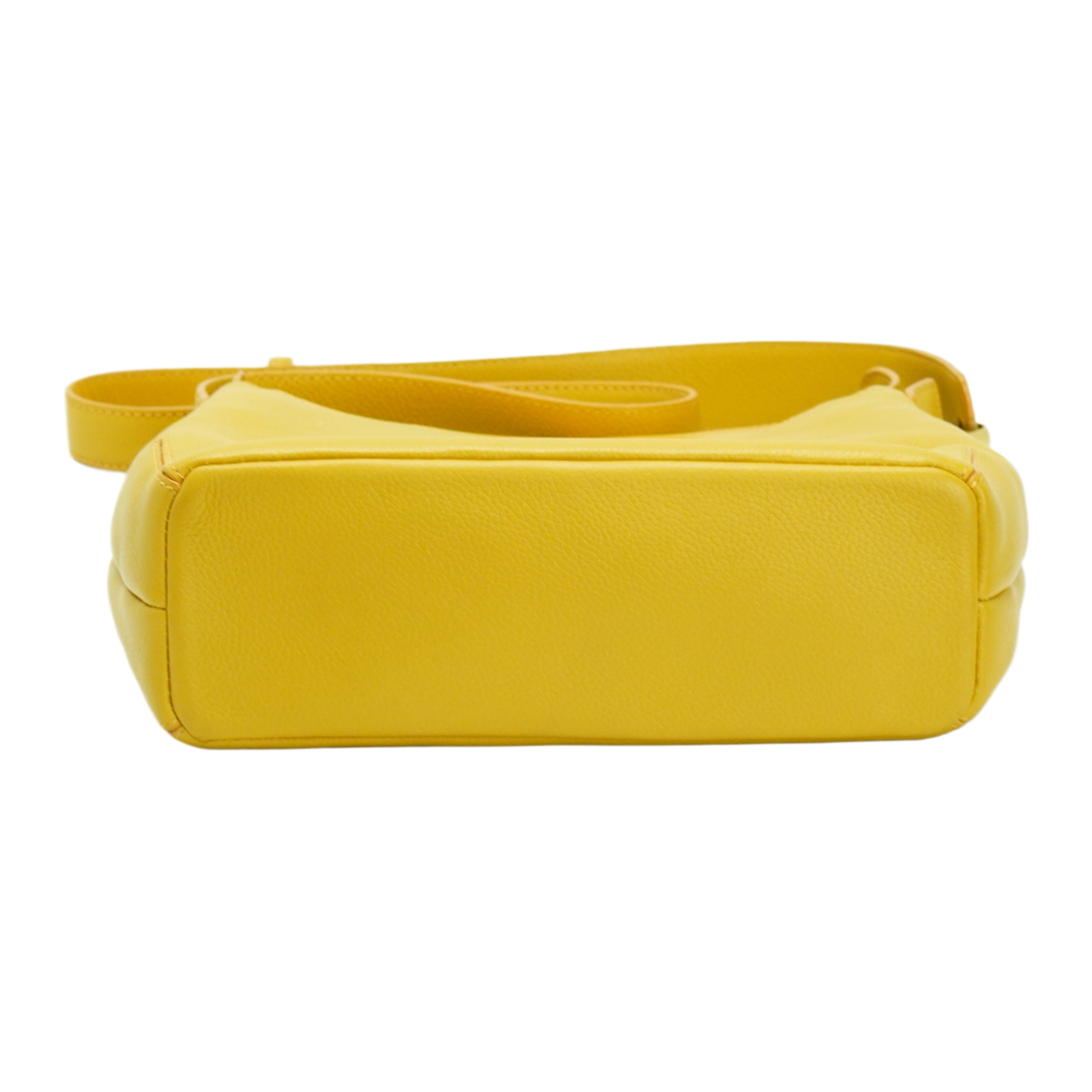 Loewe Leather Square Shoulder Bag Mustard