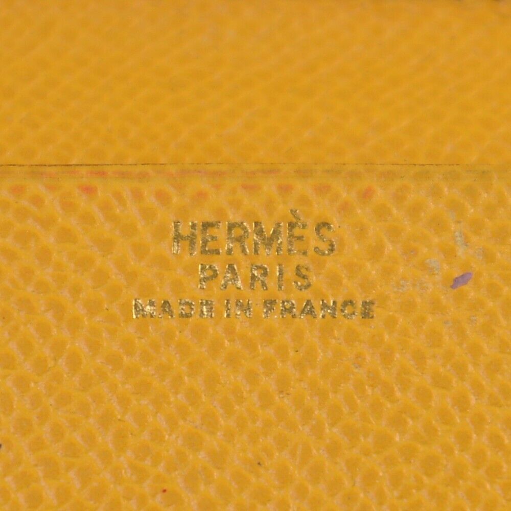Hermes Agenda Chevre Cover Planner, Tan Leather