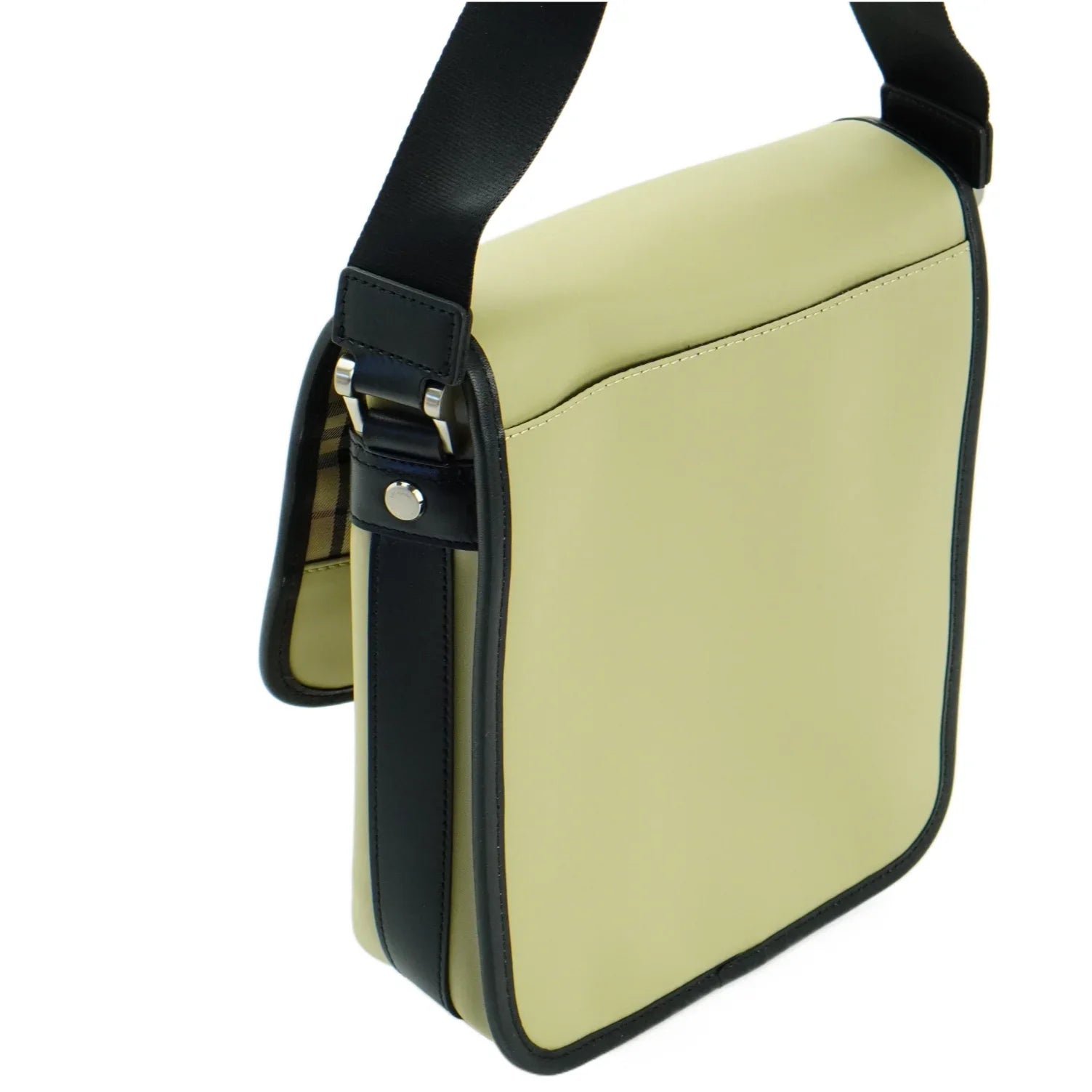 Burberry Nylon Fabric Crossbody Bag Olive
