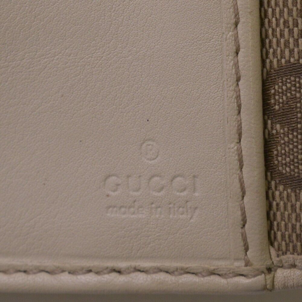 Gucci Monogram Canvas GG Long Wallet